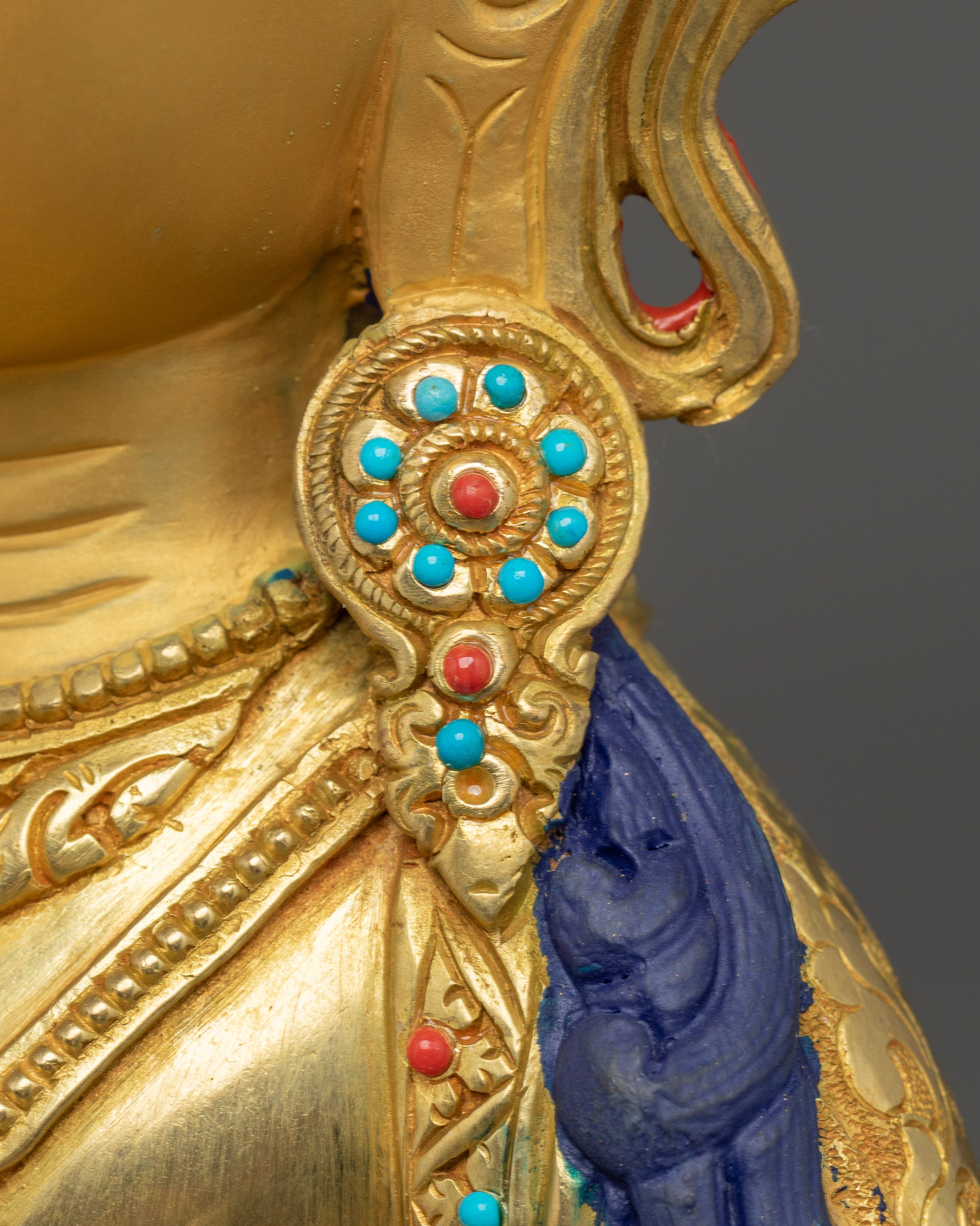 Tibetan Vajrasattva Figure | Peaceful Deity of Inner Purification