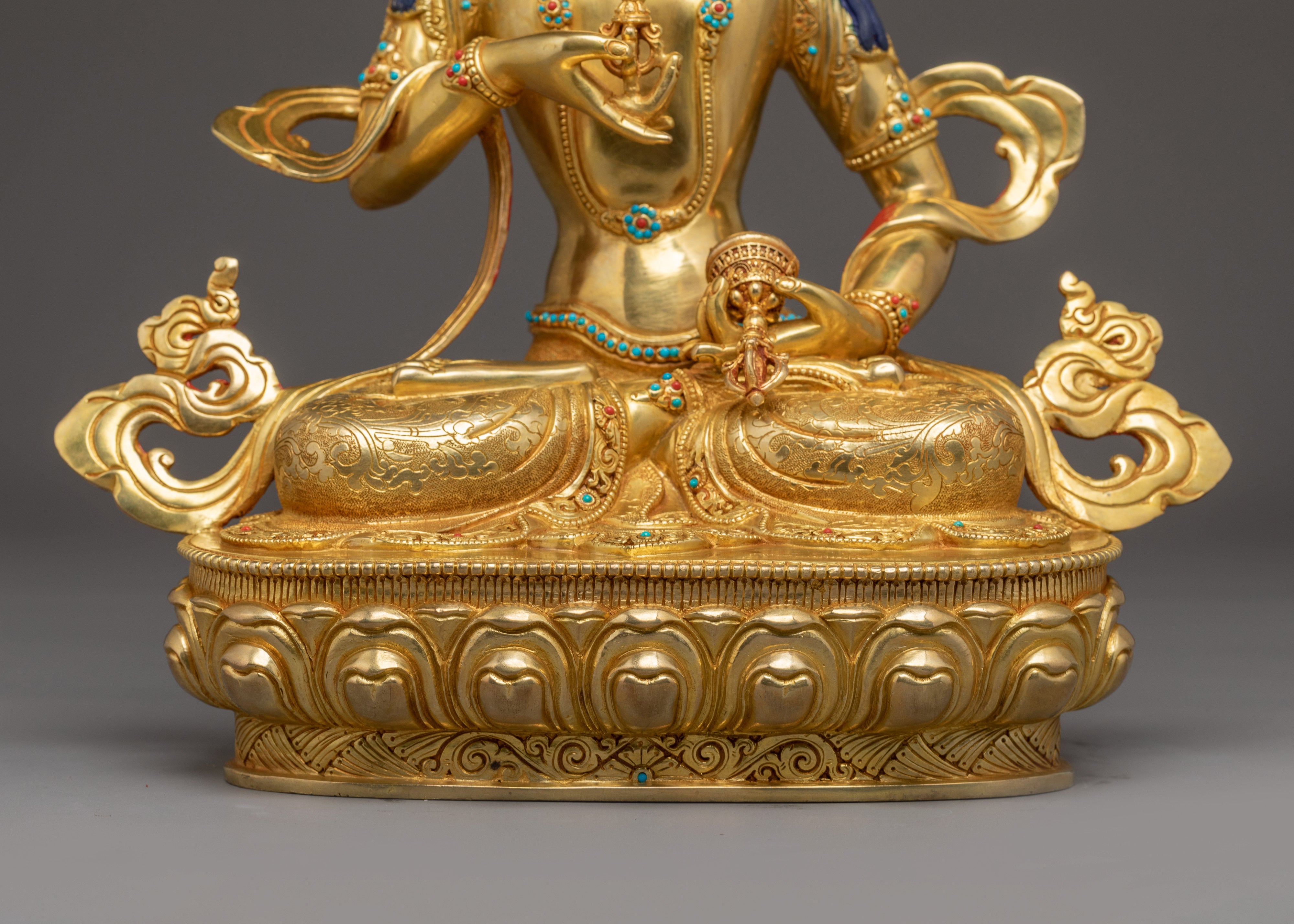 Tibetan Vajrasattva Figure | Peaceful Deity of Inner Purification