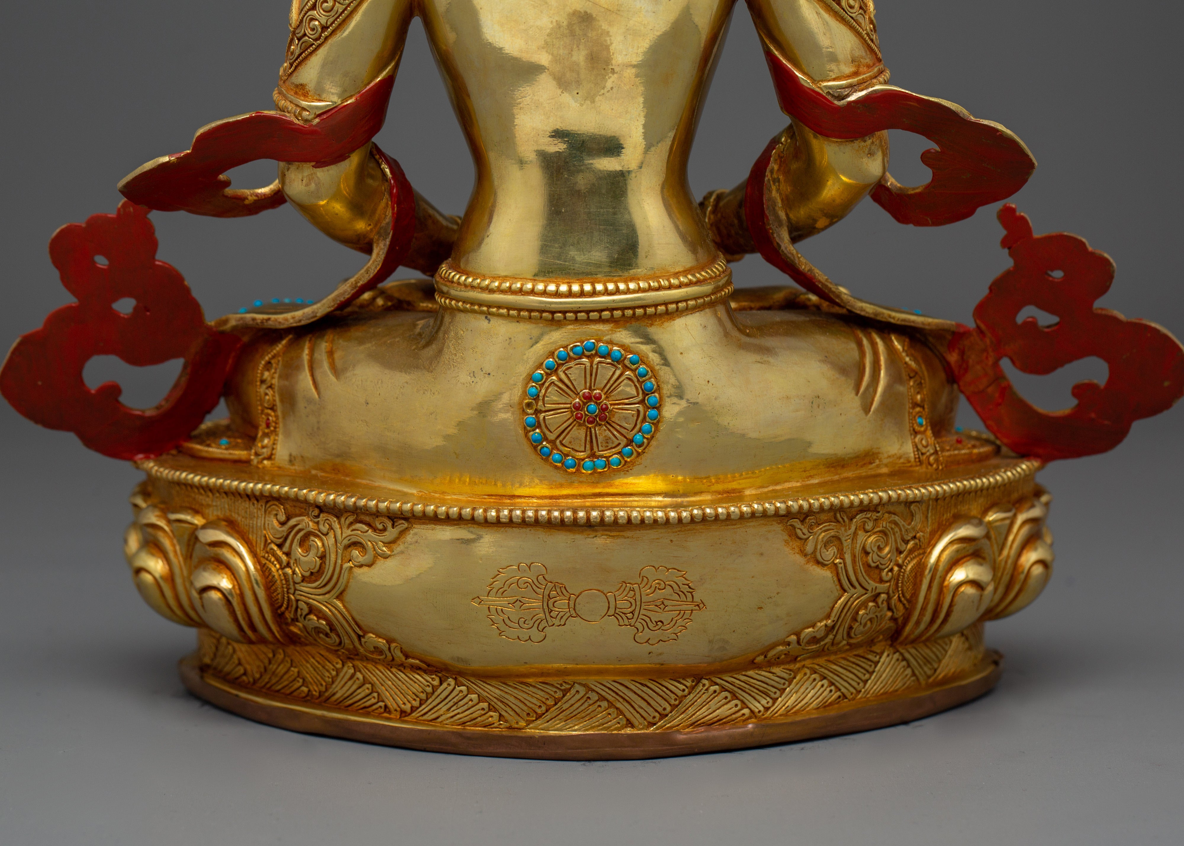 Amitayus, Deity of Immortality | Nepali Artwork for Life Force and Dharma Blessings