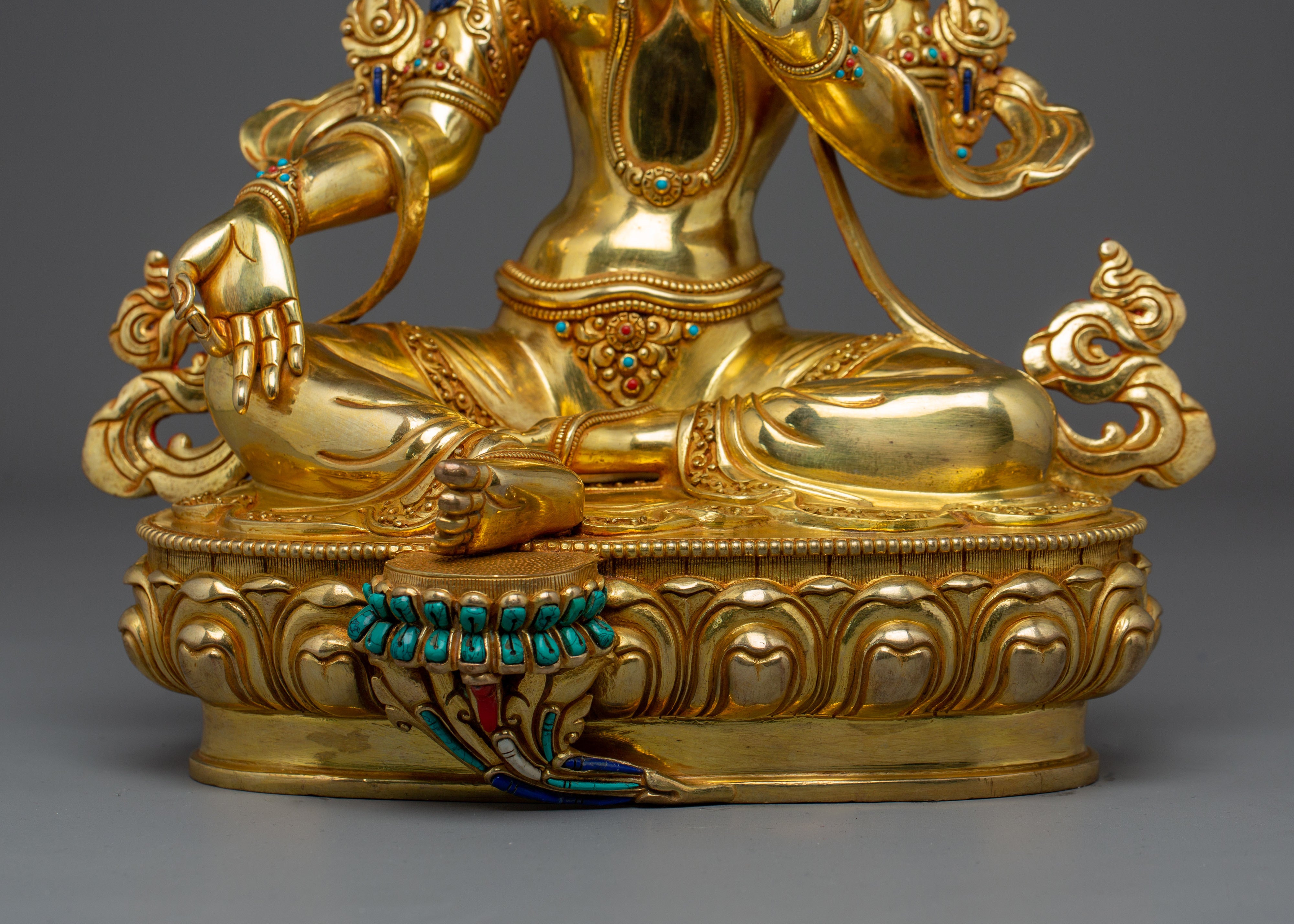 Green Tara, Vajrayana Feminine Deity | Peaceful Goddess of Compassion