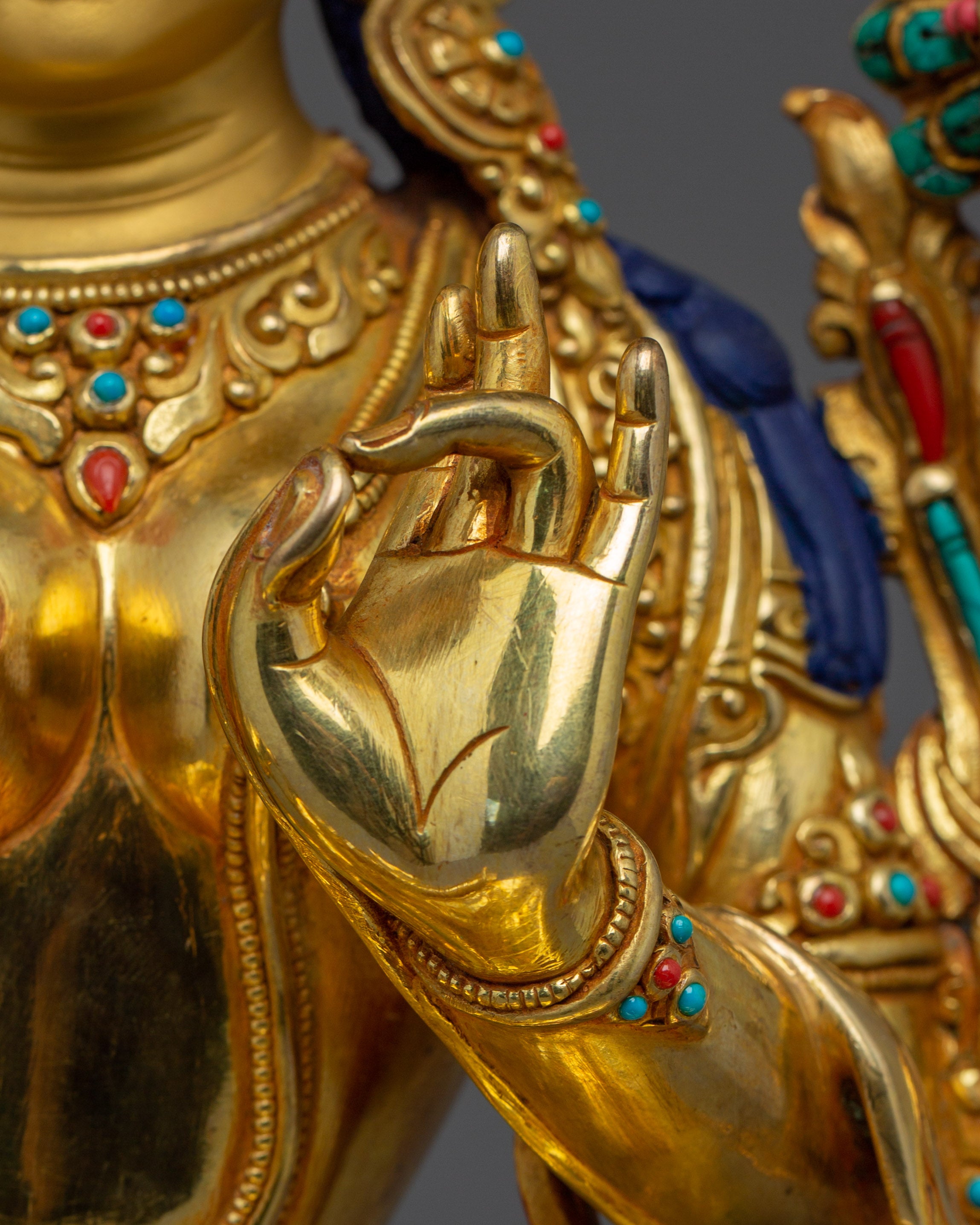 Green Tara, Vajrayana Feminine Deity | Peaceful Goddess of Compassion