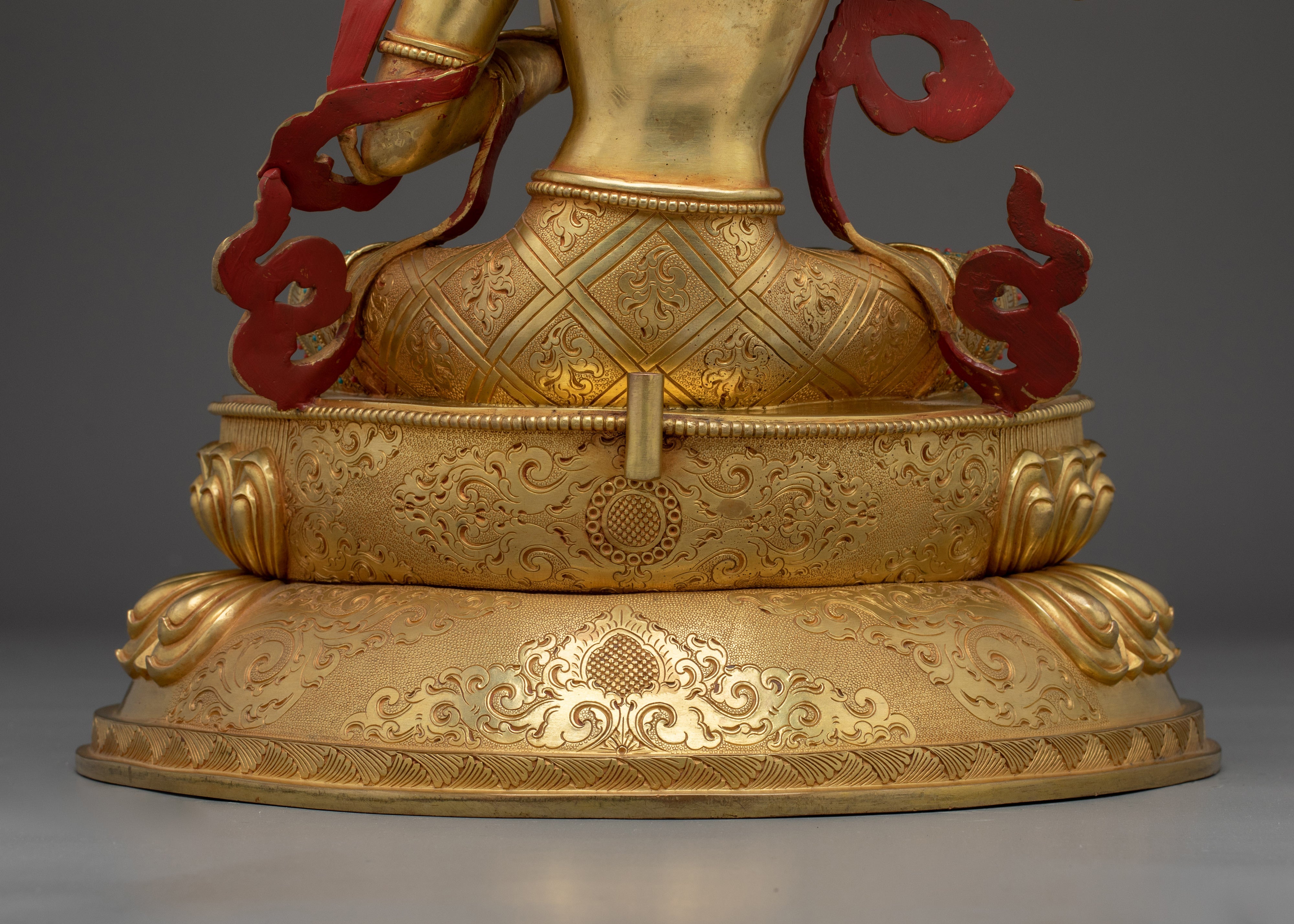 Radiant Manjushri Statue: Wisdom Bodhisattva