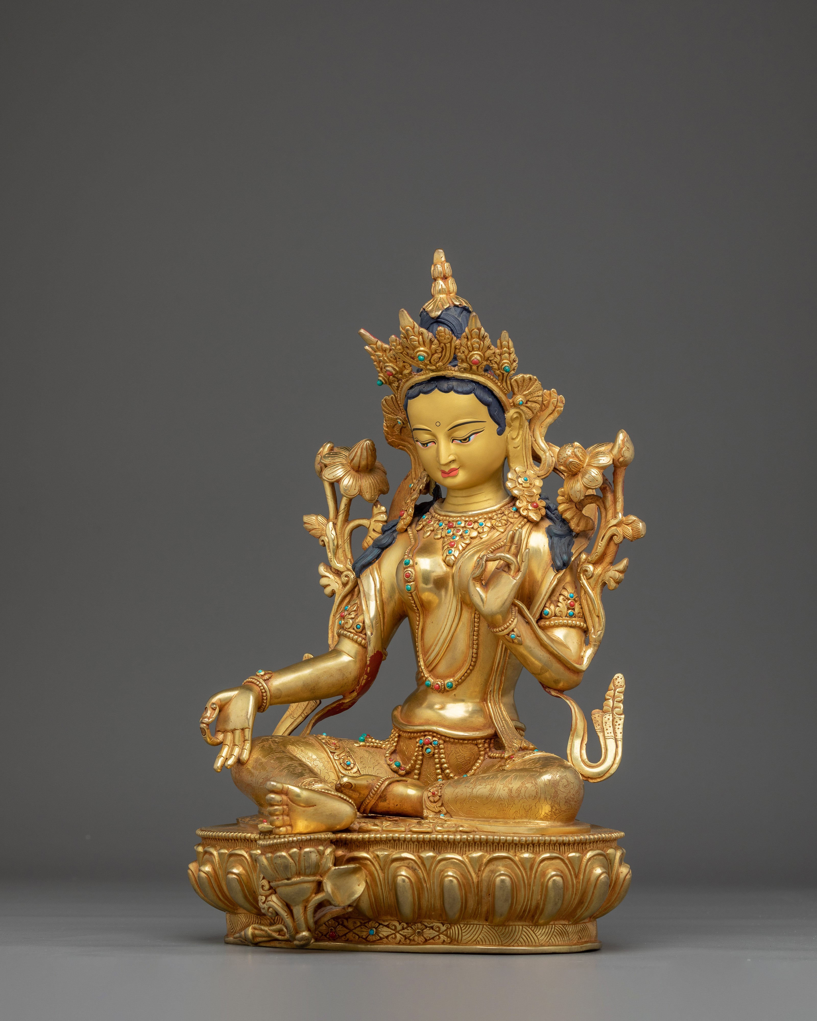 Green Tara Statue: The Mother of All Buddhas