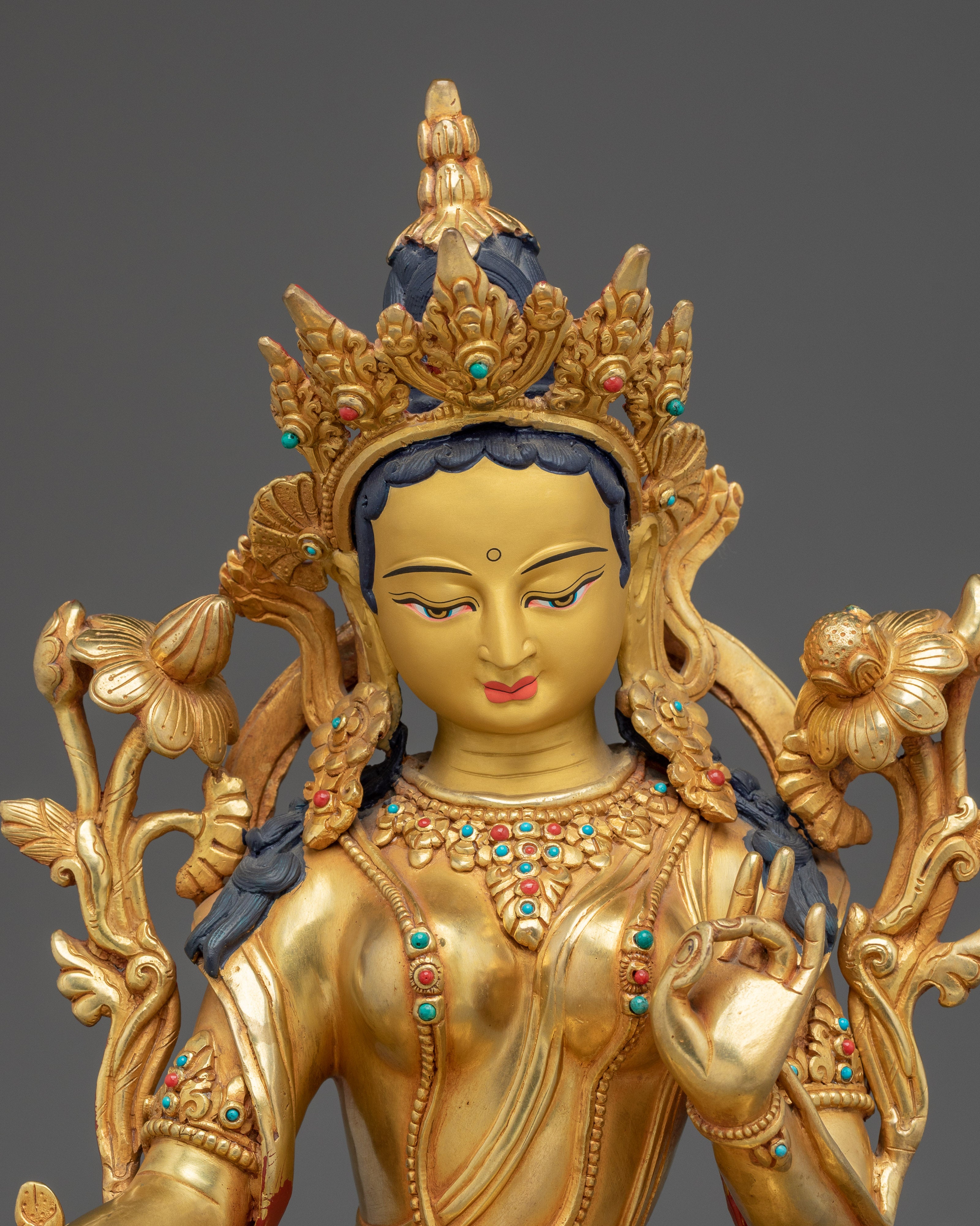 Green Tara Statue: The Mother of All Buddhas