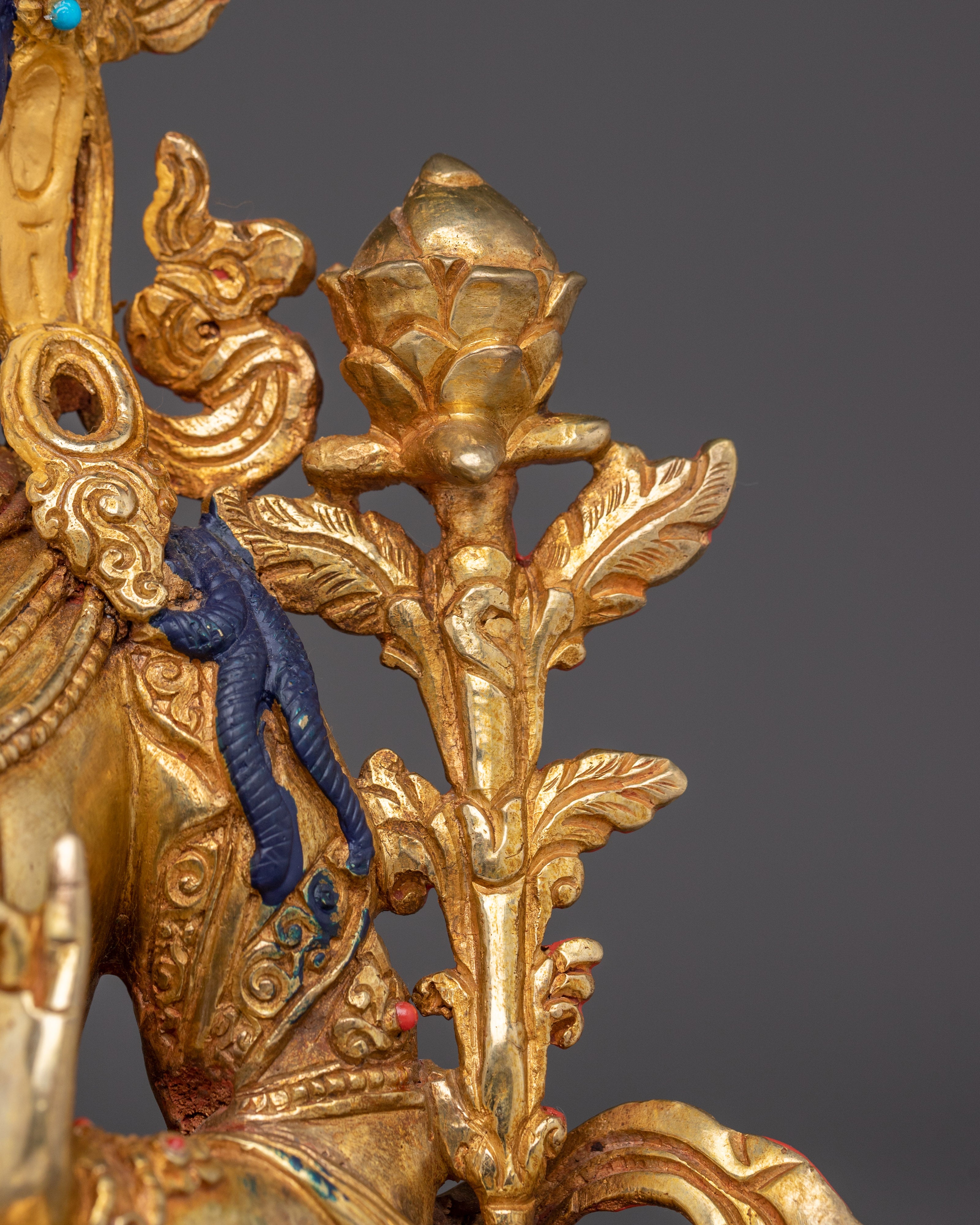 Green Tara Divine Feminine Protector Statue | Goddess of Swift Compassion