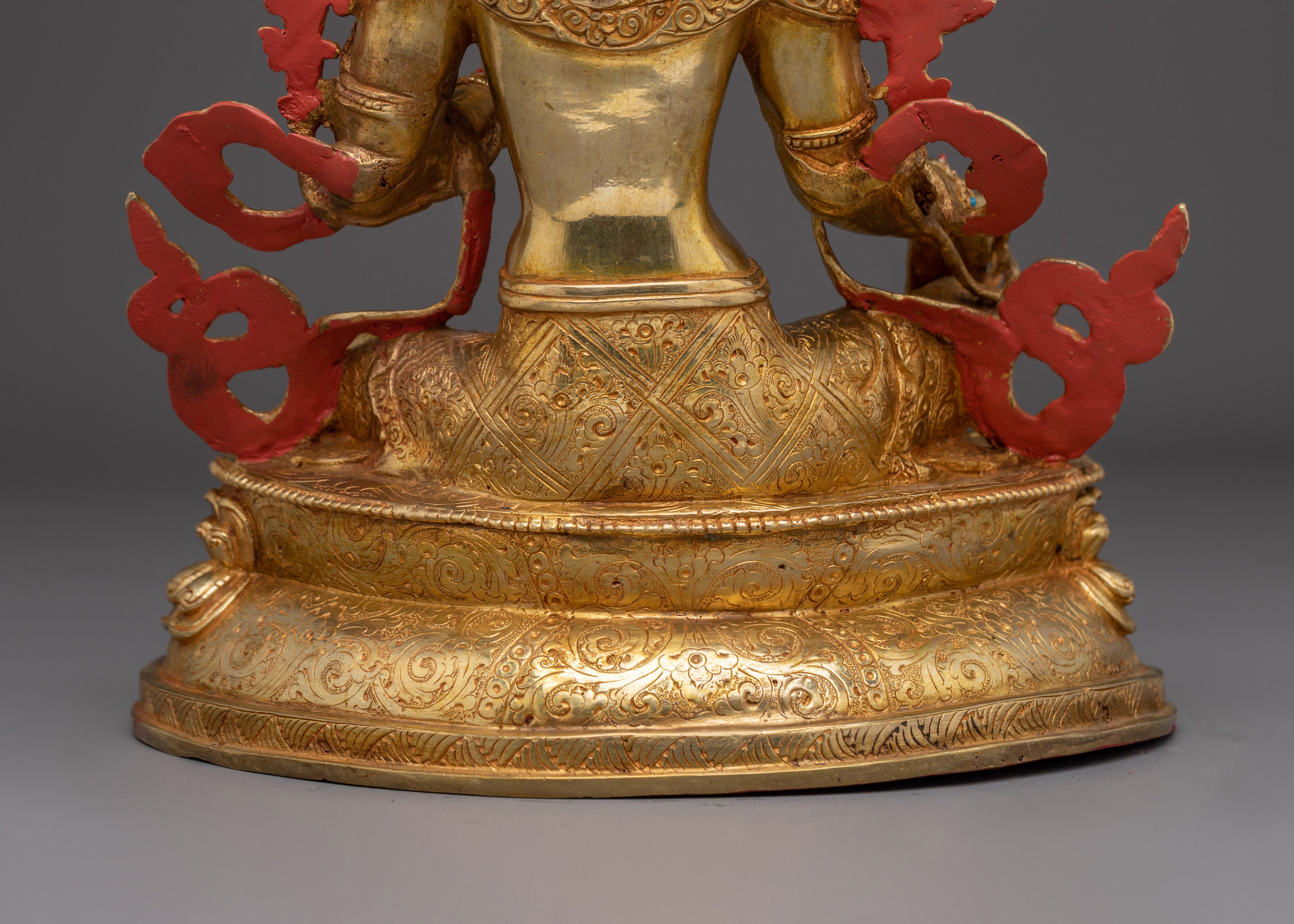 Green Tara Divine Feminine Protector Statue | Goddess of Swift Compassion