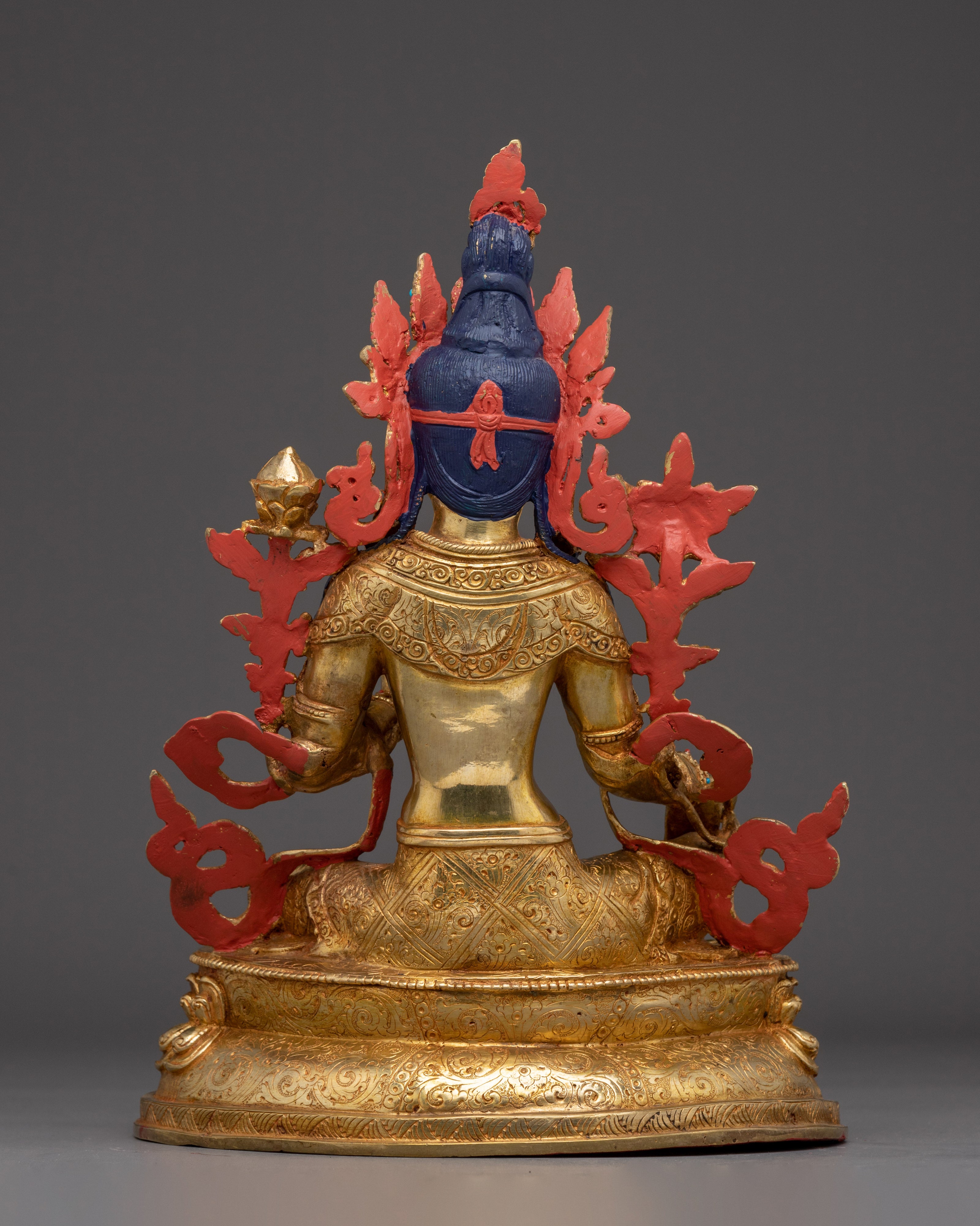 Green Tara Divine Feminine Protector Statue | Goddess of Swift Compassion