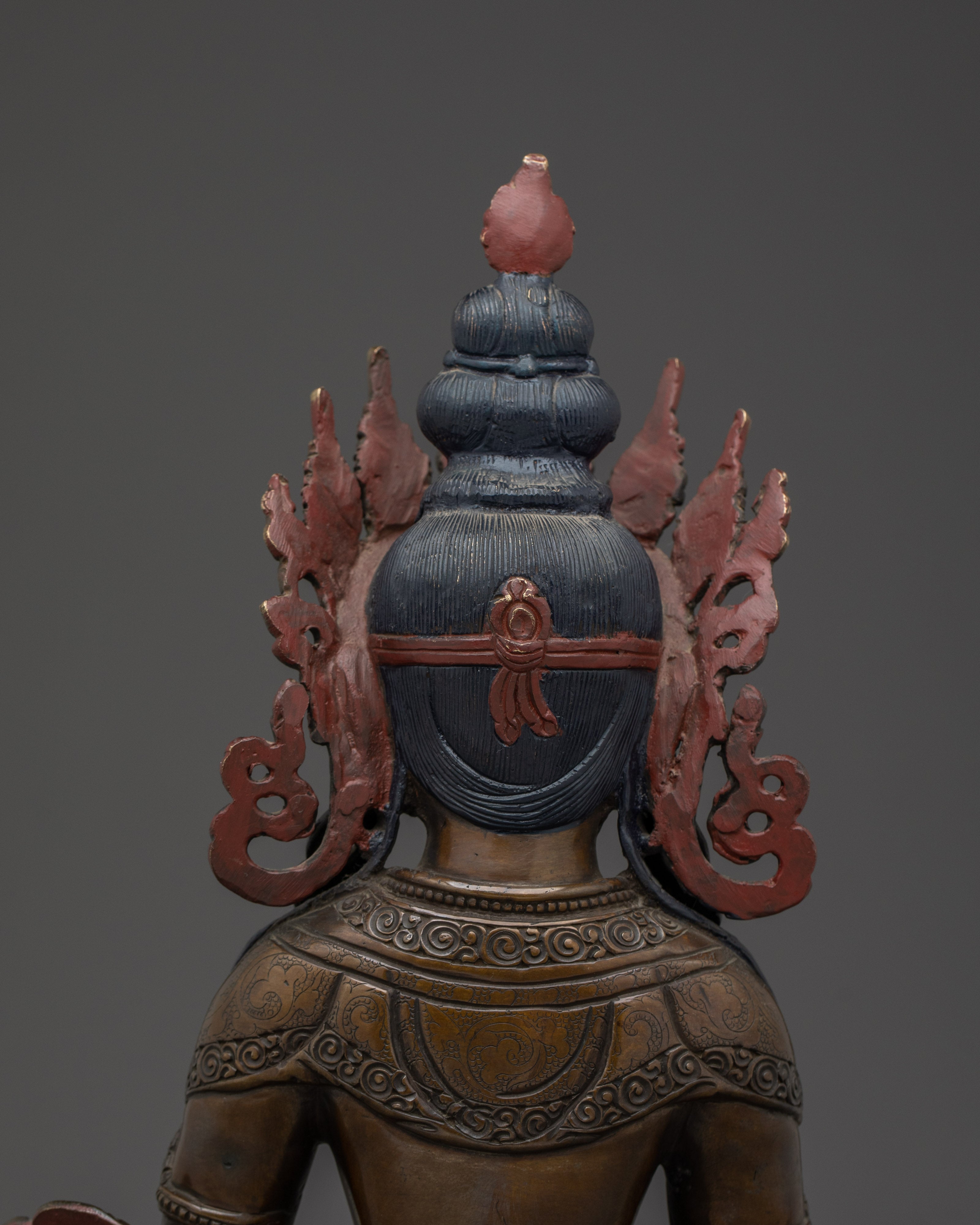Amitayus, Buddha of Eternal Life | Handcrafted Nepali Figure