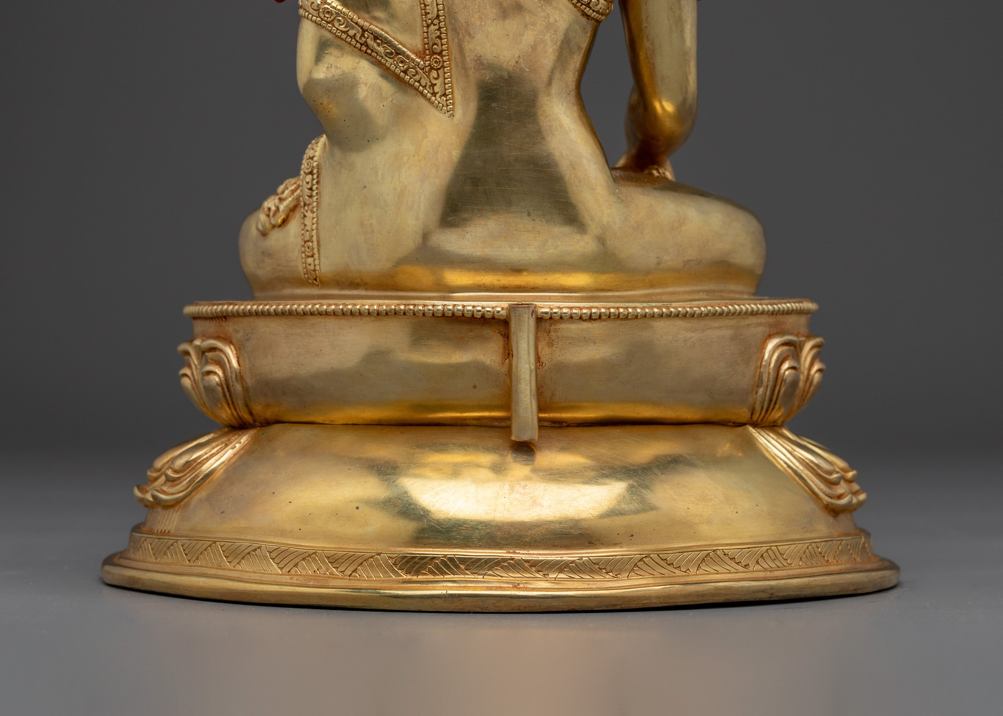 Crown Shakyamuni Buddha Handcrafted Art | Dharma King Shakyamuni