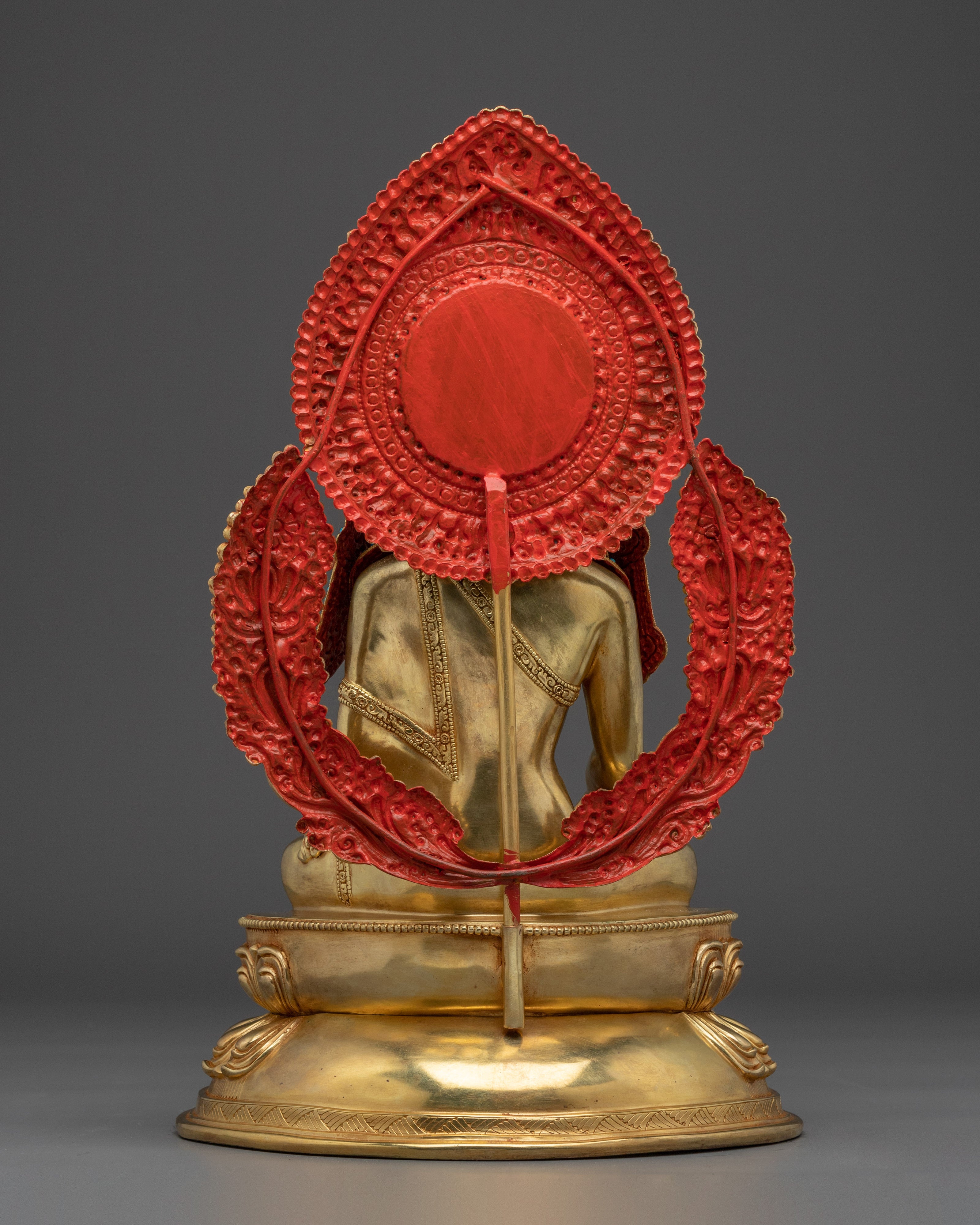 Crown Shakyamuni Buddha Handcrafted Art | Dharma King Shakyamuni