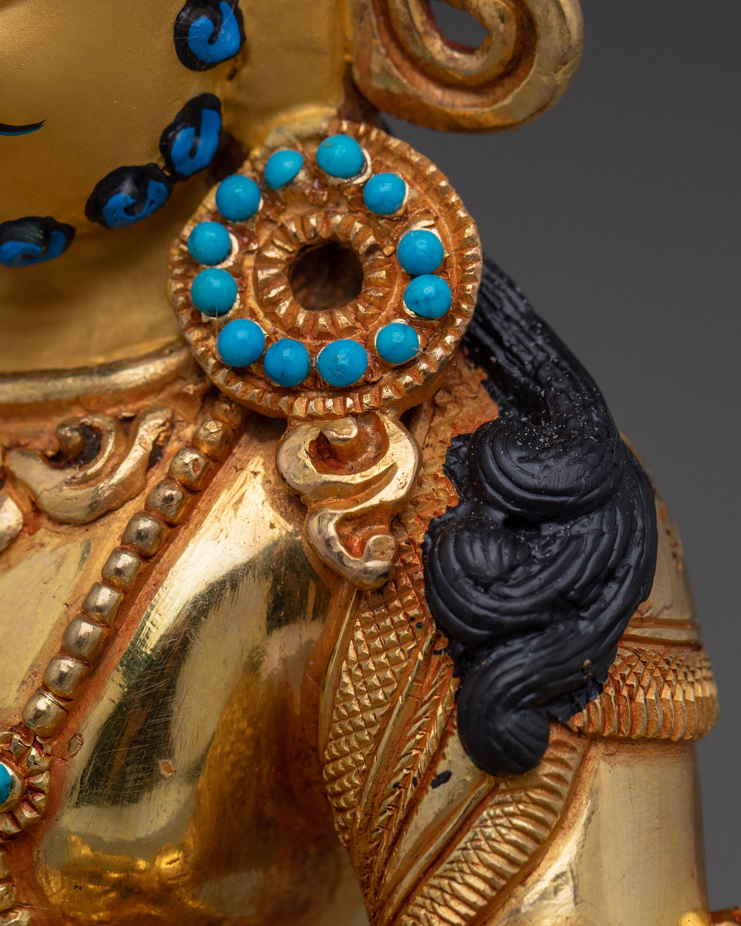 Dzambhala Artwork, Tibetan Wealth God | Sacred Prosperity Art