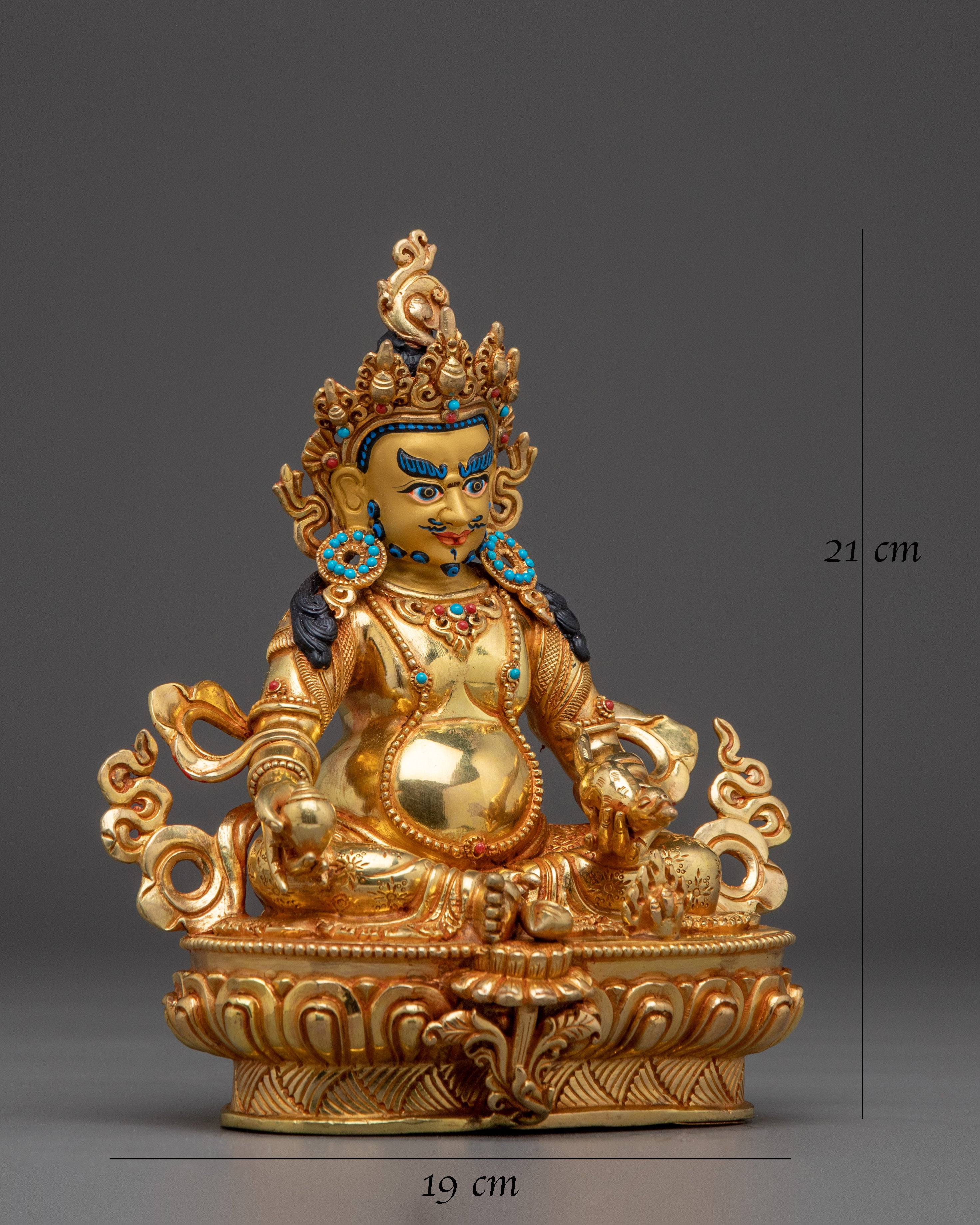 Dzambhala Artwork, Tibetan Wealth God