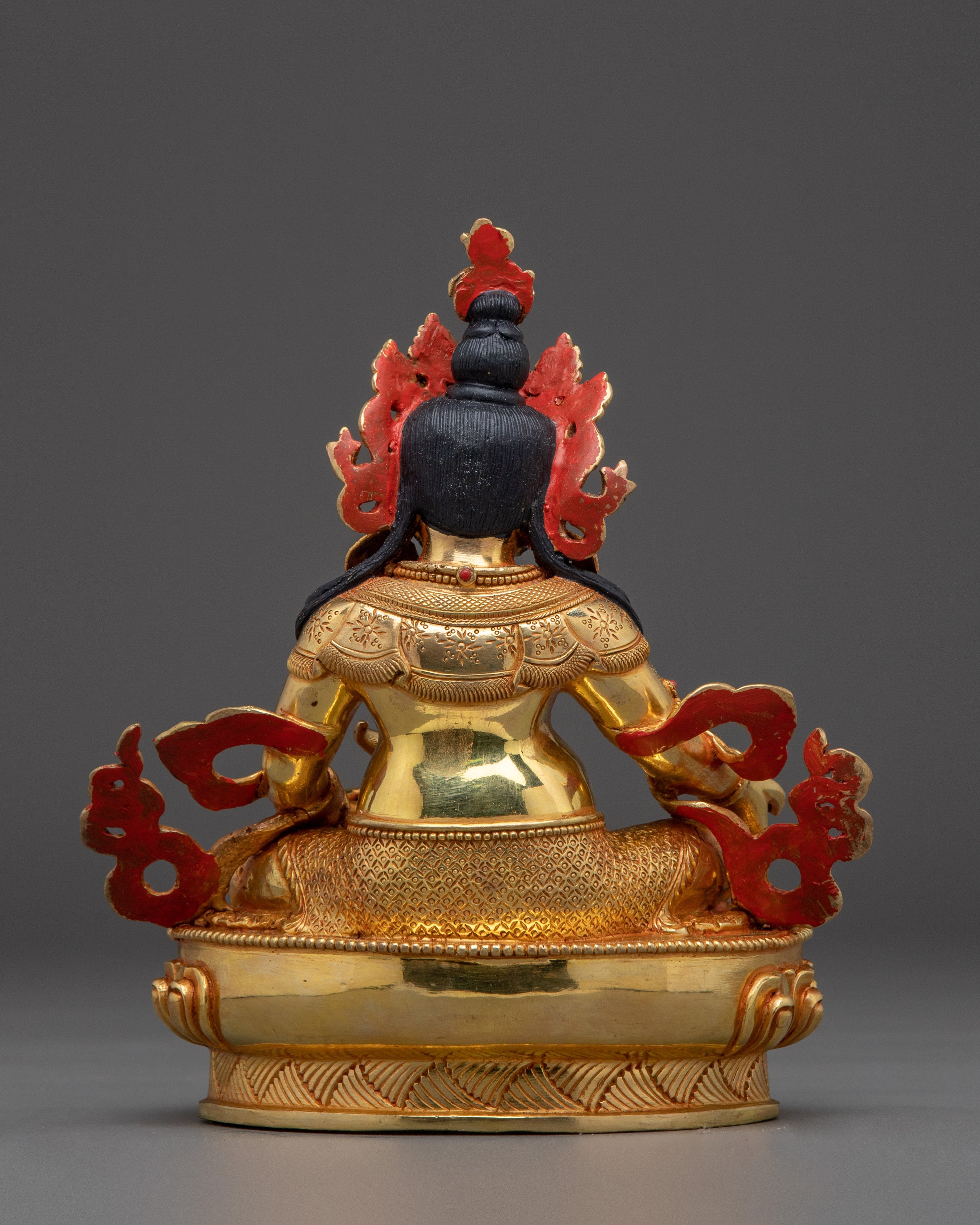 Dzambhala Artwork, Tibetan Wealth God | Sacred Prosperity Art