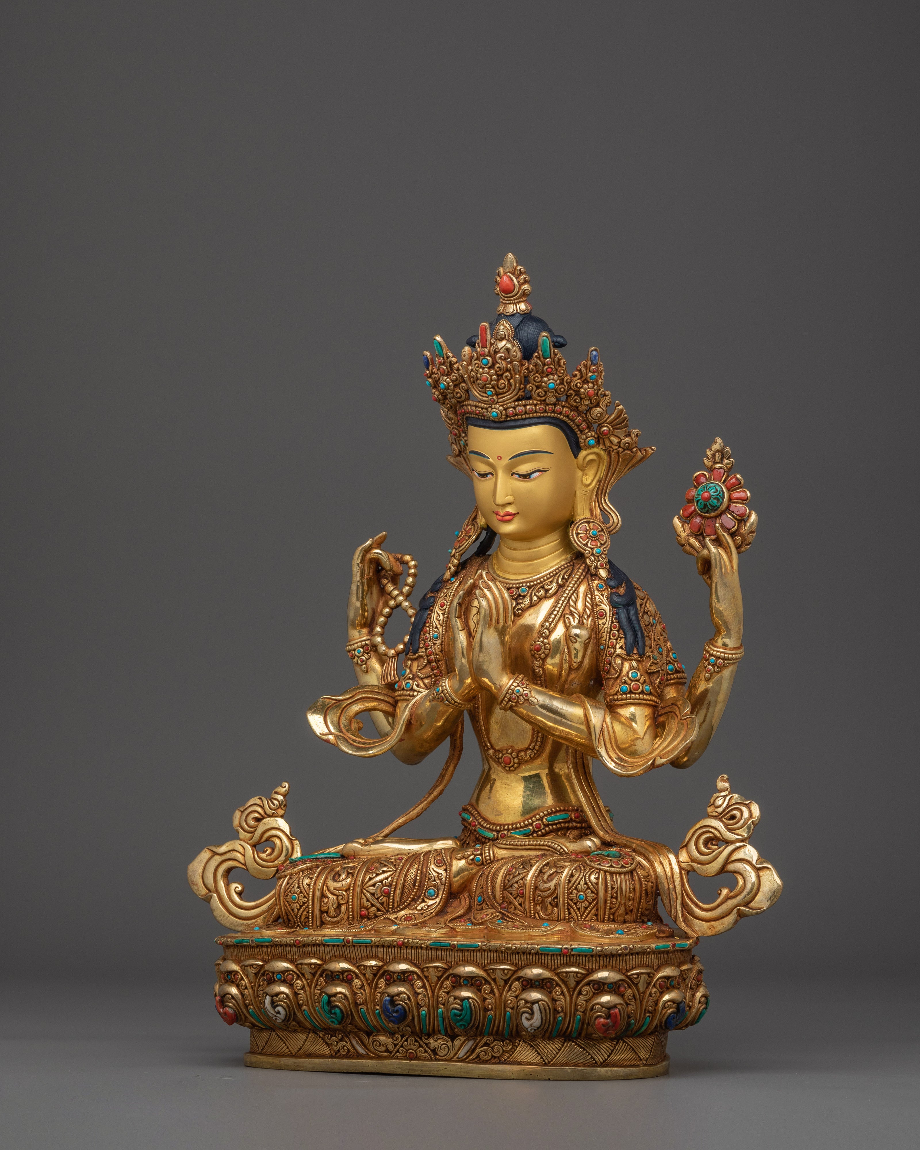 Chenrezig Statue: The Bodhisattva of Compassion