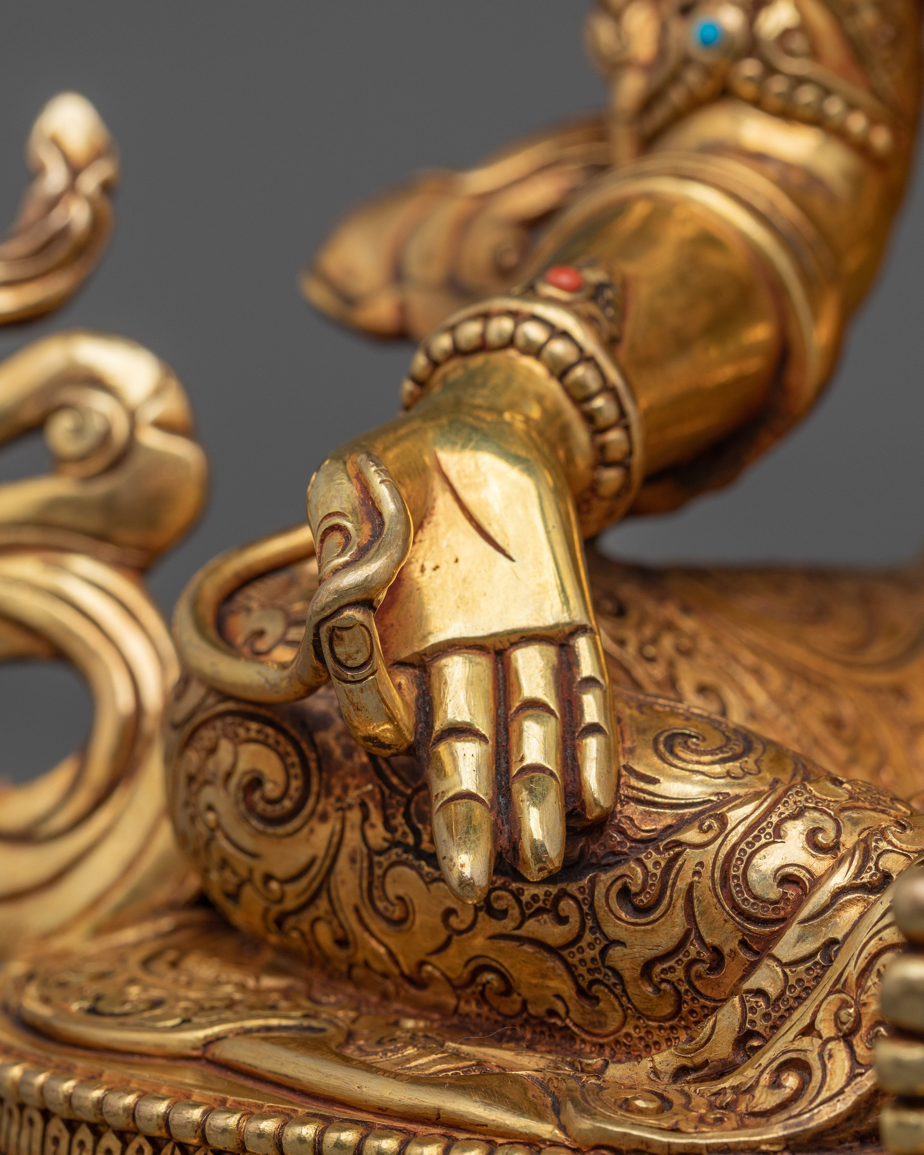 Radiant Green Tara Statue: Mother of All Buddhas