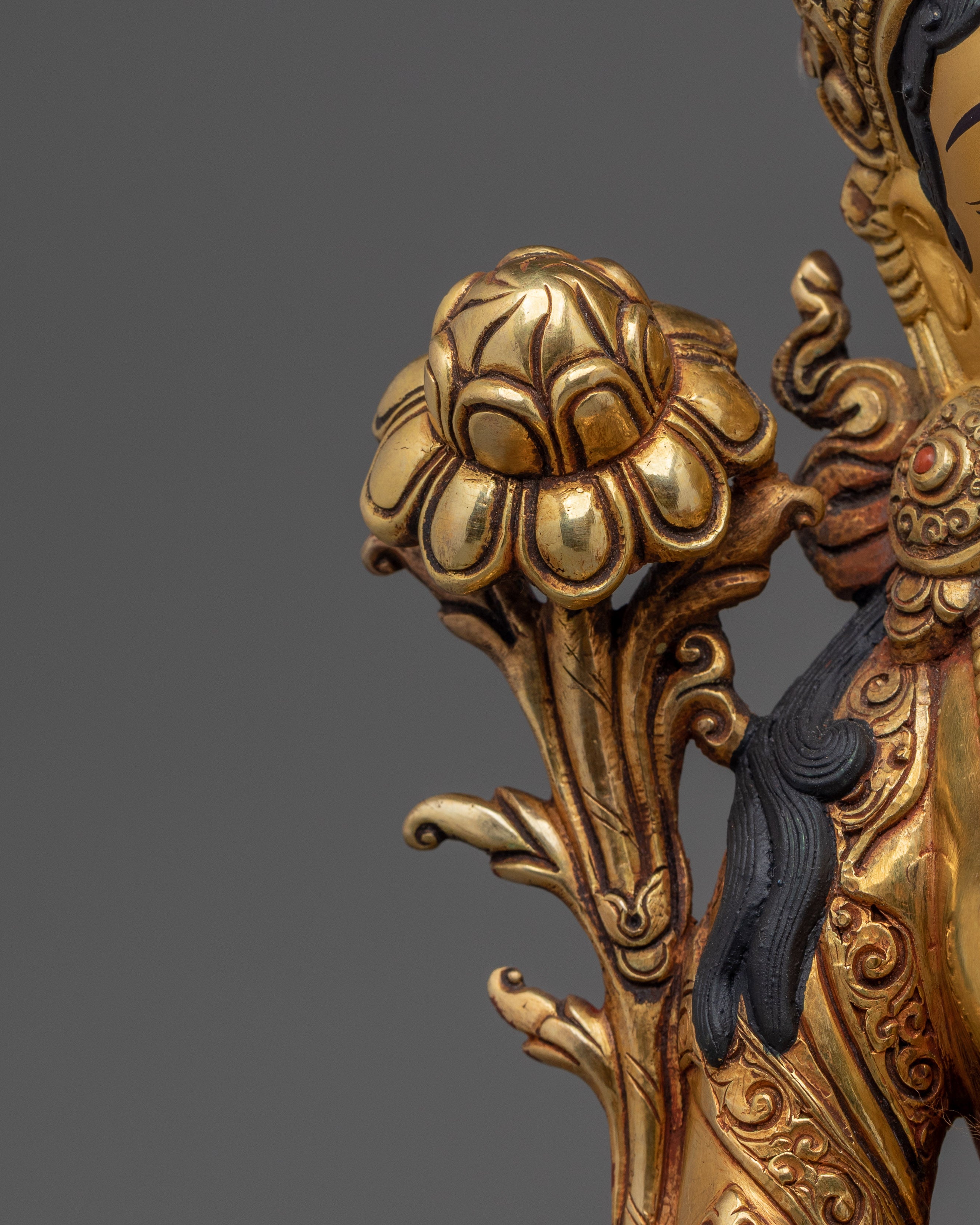 Radiant Green Tara Statue: Mother of All Buddhas