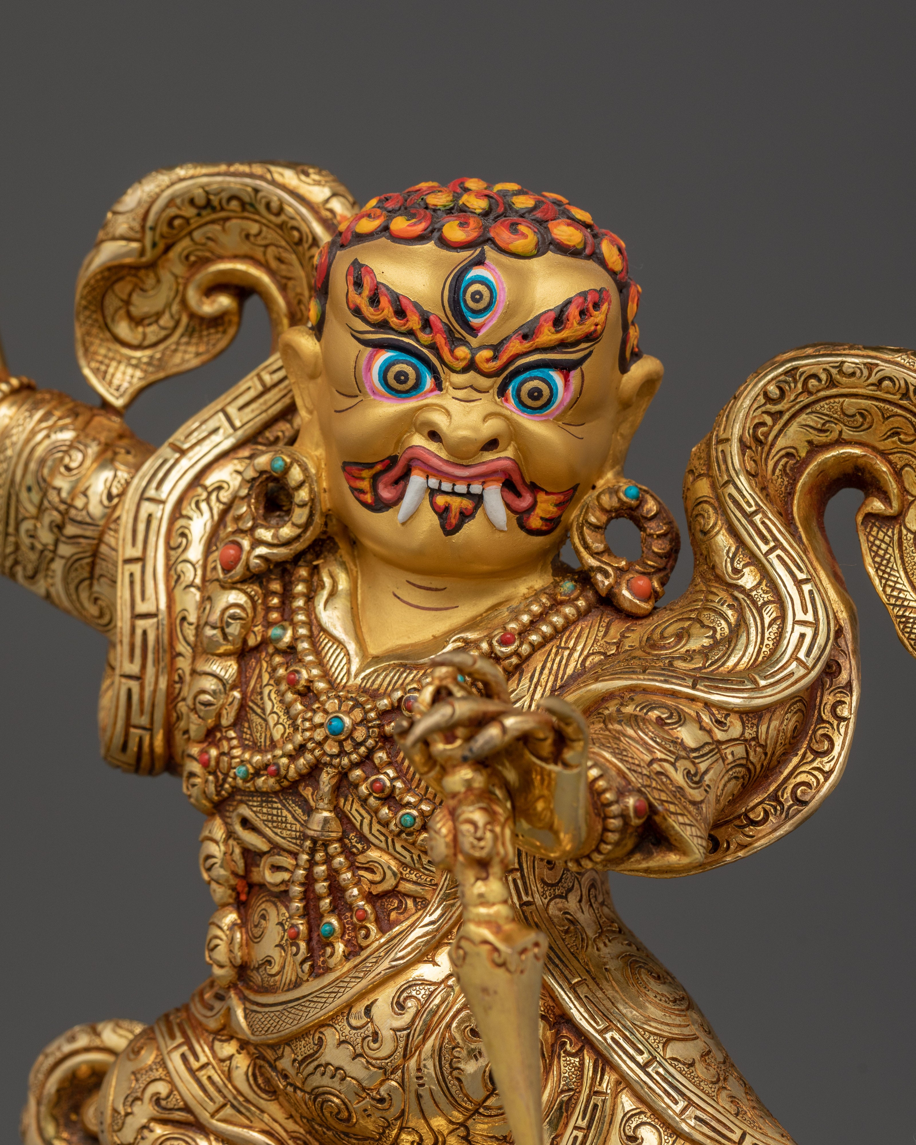 Dorje Drollo Statue: Manifestation of Padmasambhava