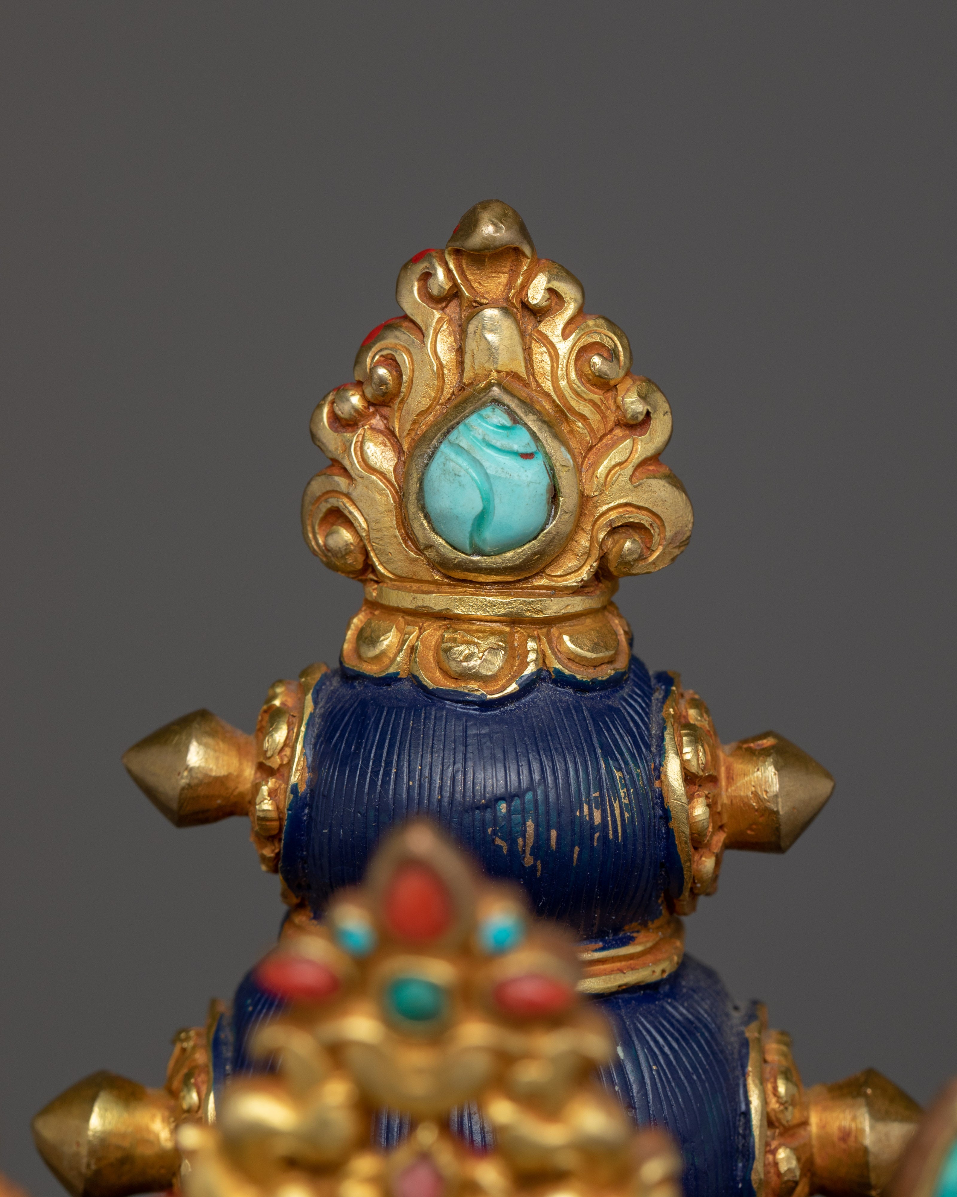 Sacred Amitayus Figure | Handcrafted Nepali Art