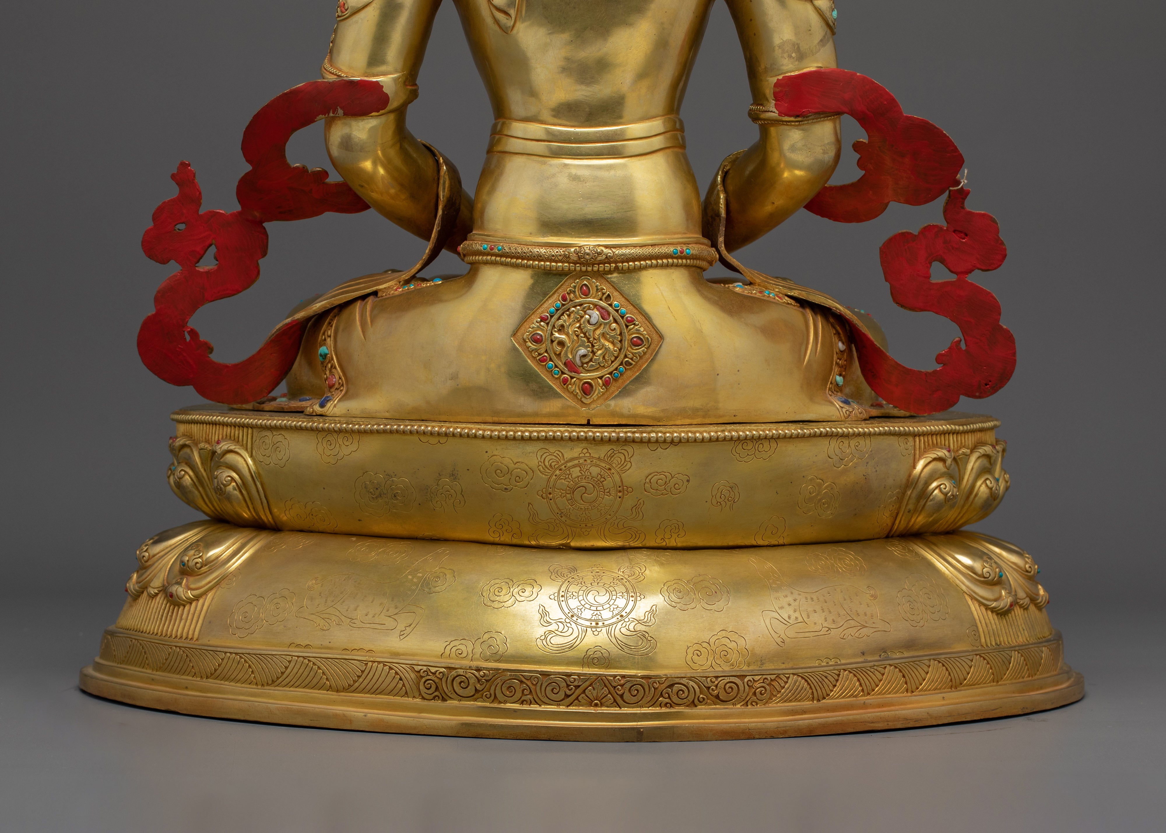 Sacred Amitayus Figure | Handcrafted Nepali Art