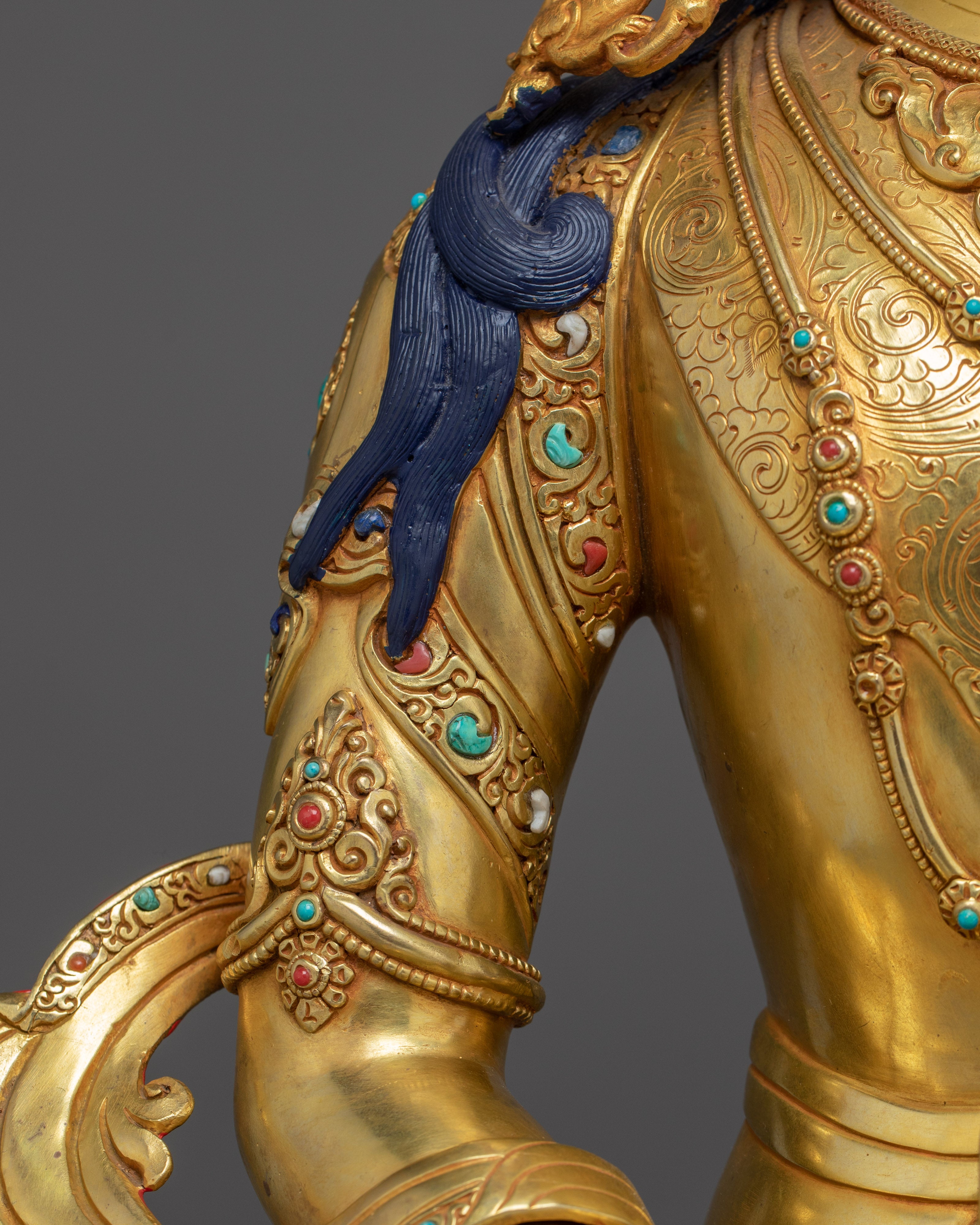 Sacred Amitayus Figure | Handcrafted Nepali Art