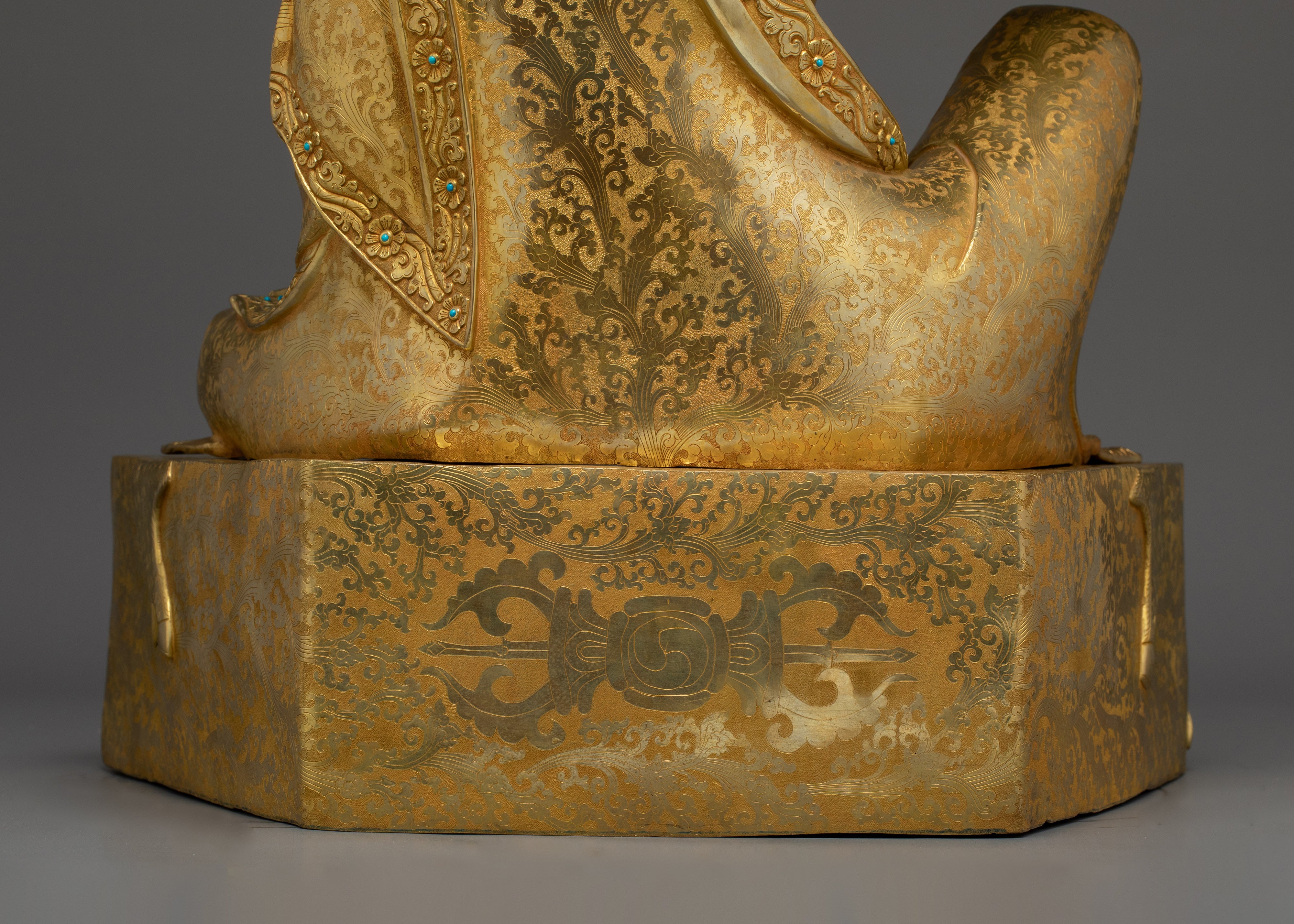 Milarepa Statue, Devoted Yogi | Handcrafted Tibetan Icon