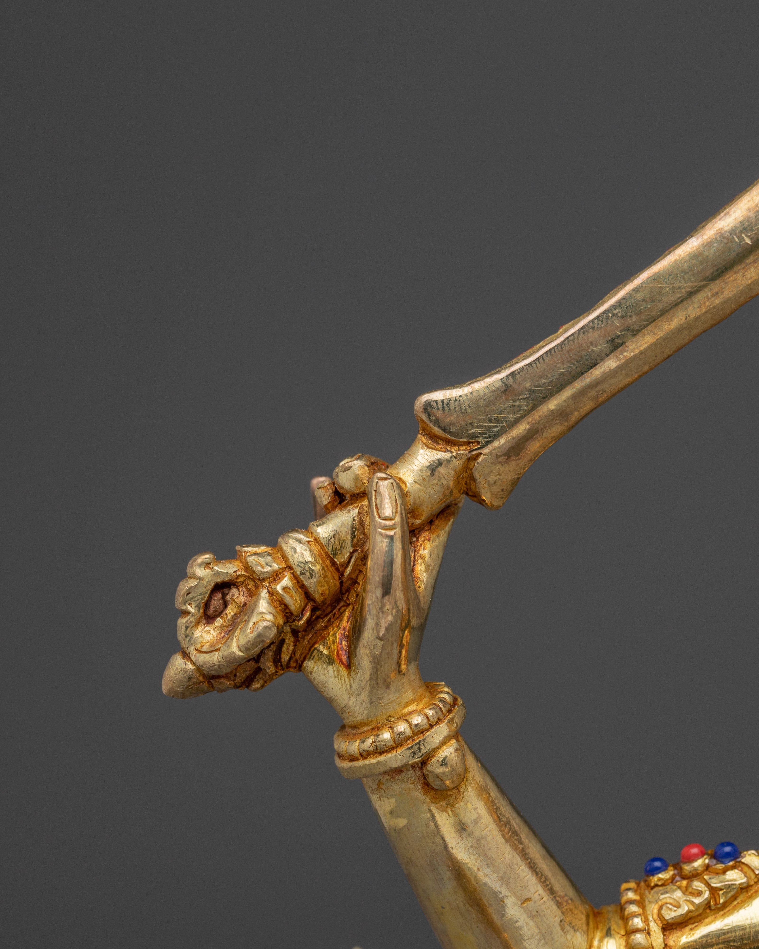 Sacred Set of Manjushri Statues for Wisdom, Knowledge, and Compassion