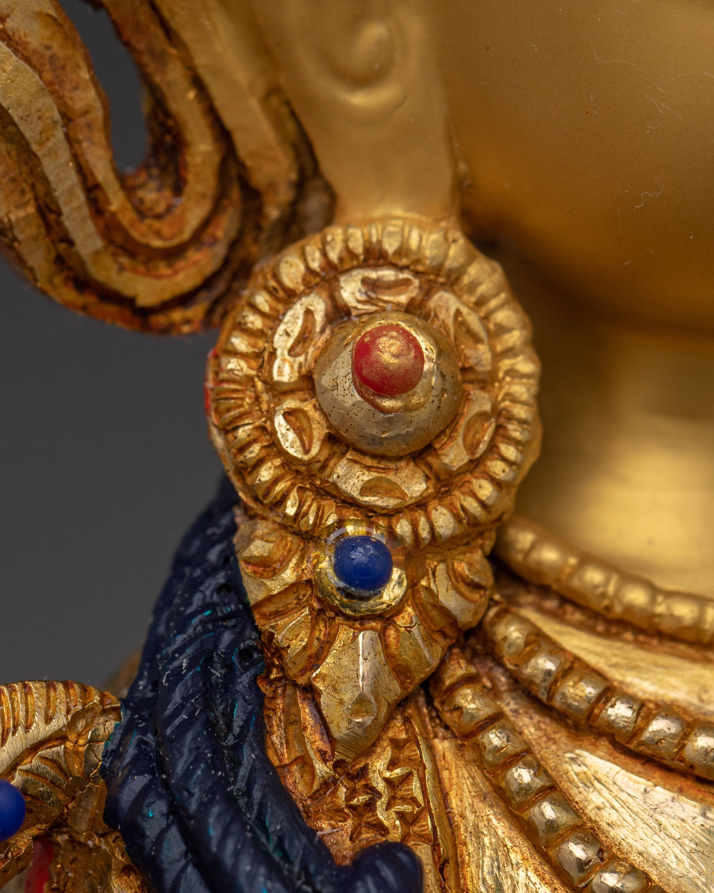 Sacred Set of Manjushri Statues for Wisdom, Knowledge, and Compassion