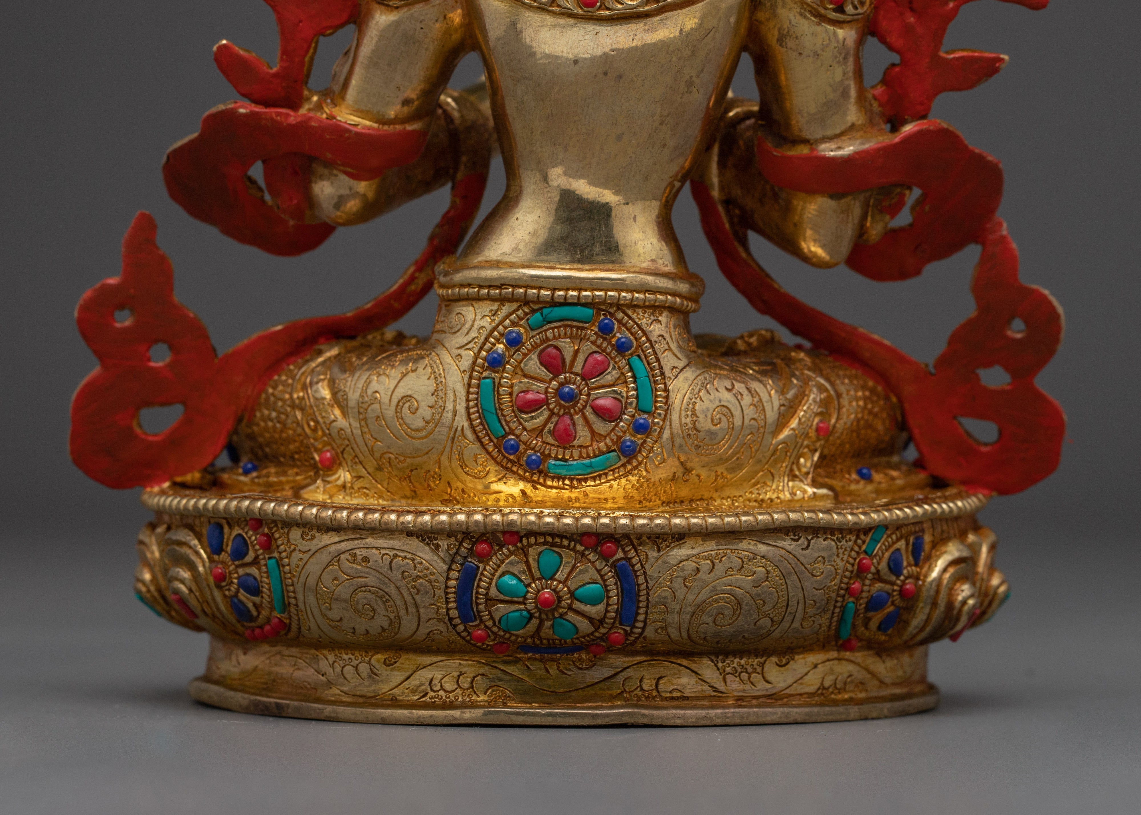 Manjushri, Enlightenment Guide | Handcrafted Nepali Statue