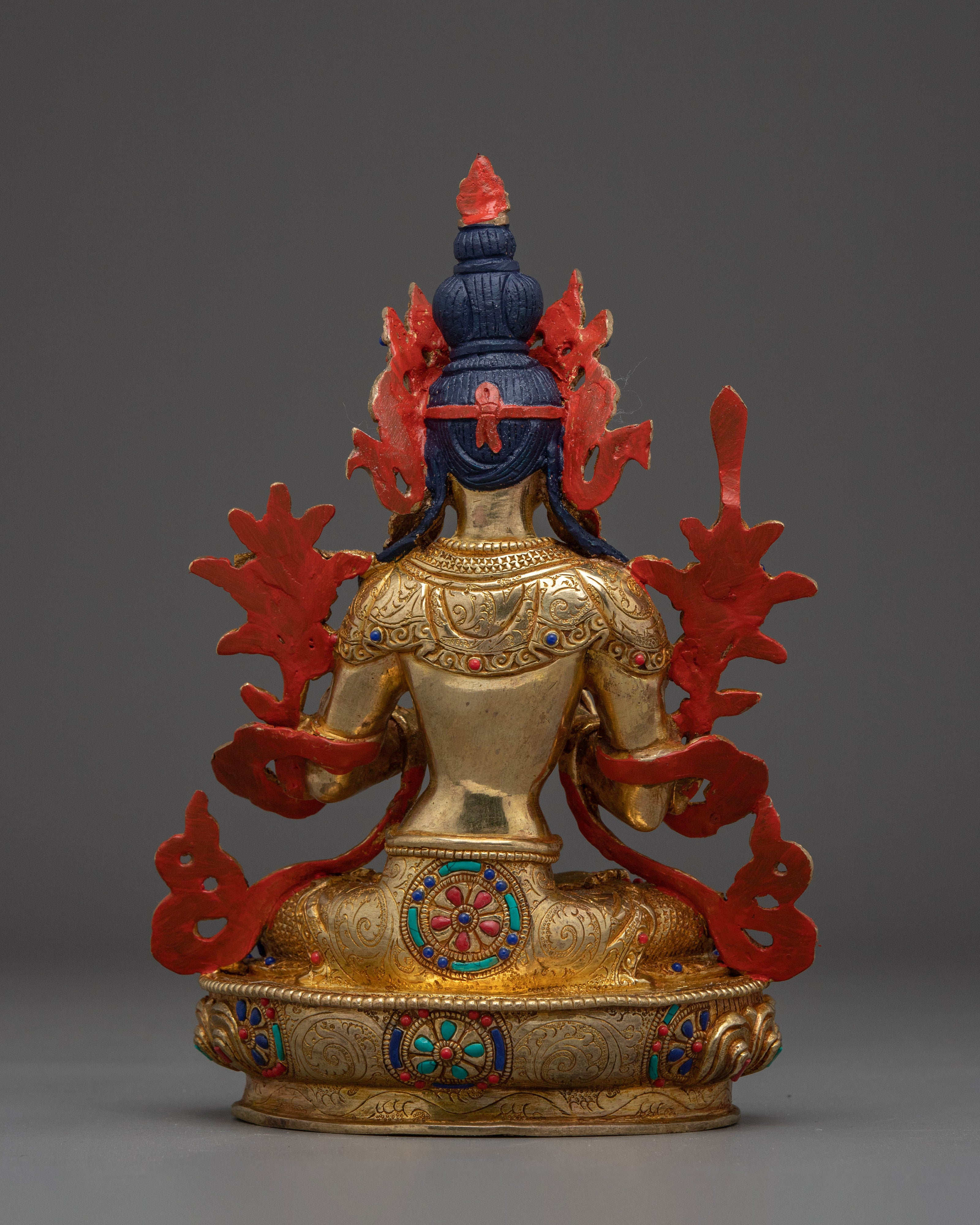 Manjushri, Enlightenment Guide | Handcrafted Nepali Statue