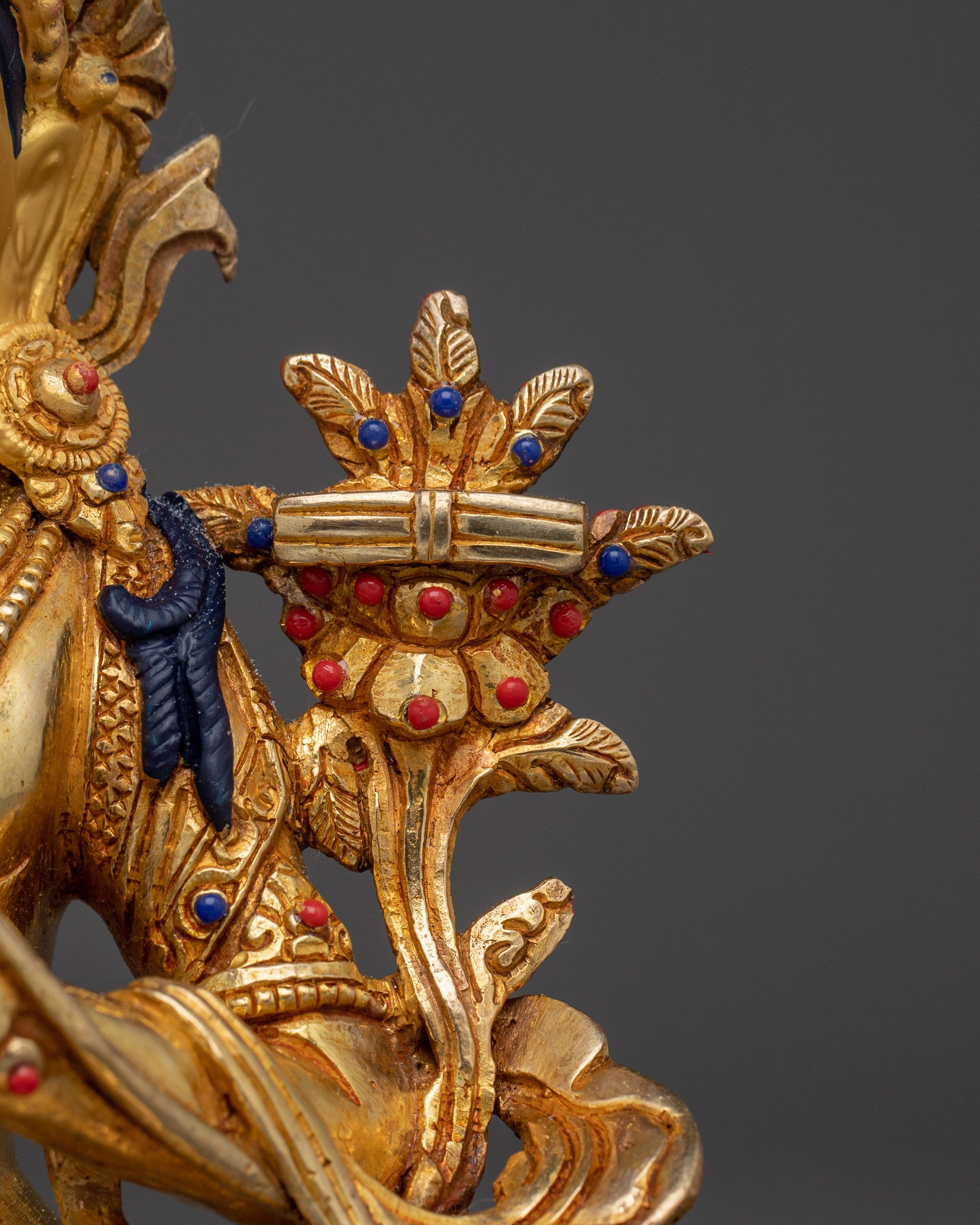 Manjushri, Enlightenment Guide | Handcrafted Nepali Statue