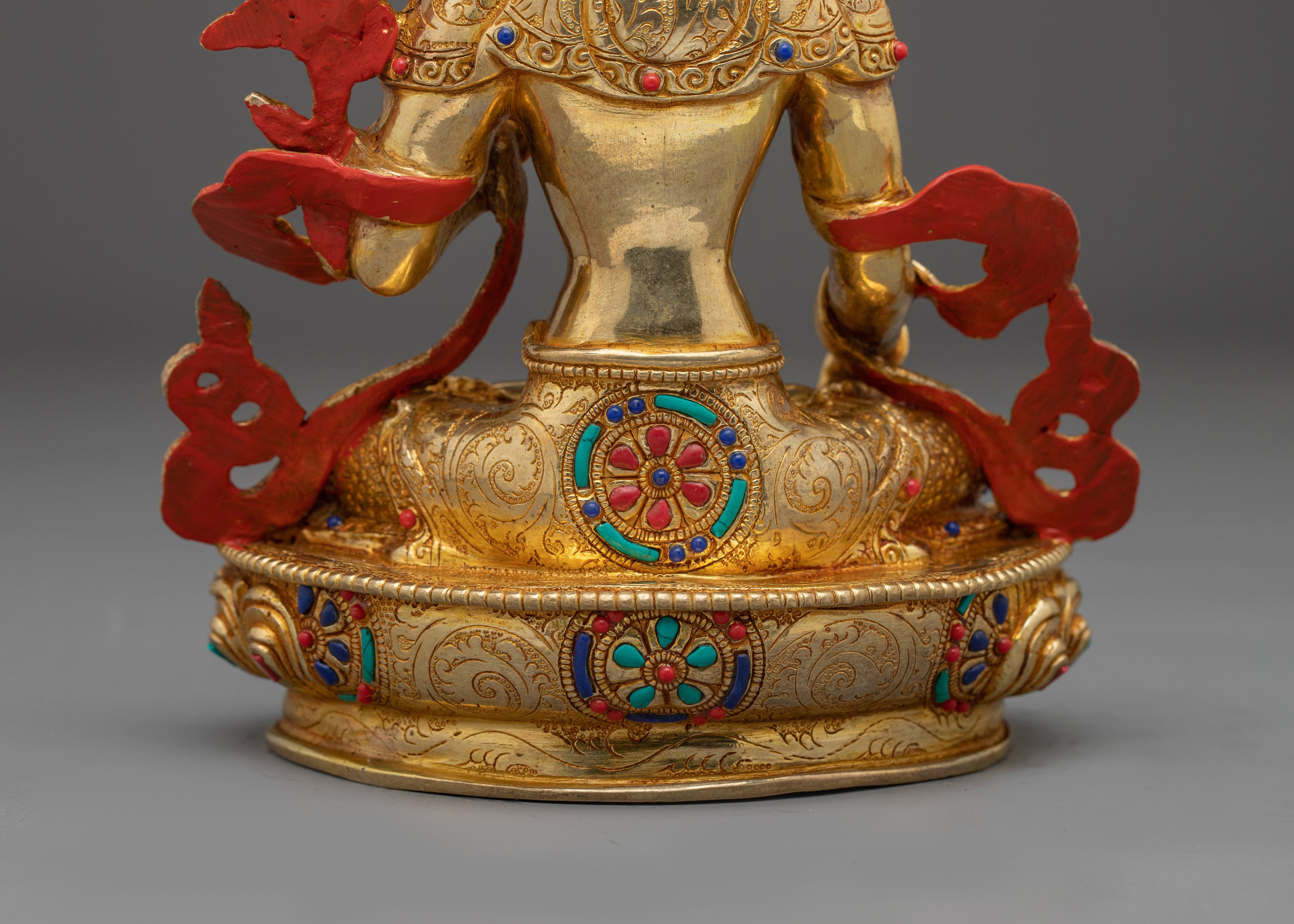 Manjushri, Wisdom Deity of Truth | Handcrafted Tibetan Statue