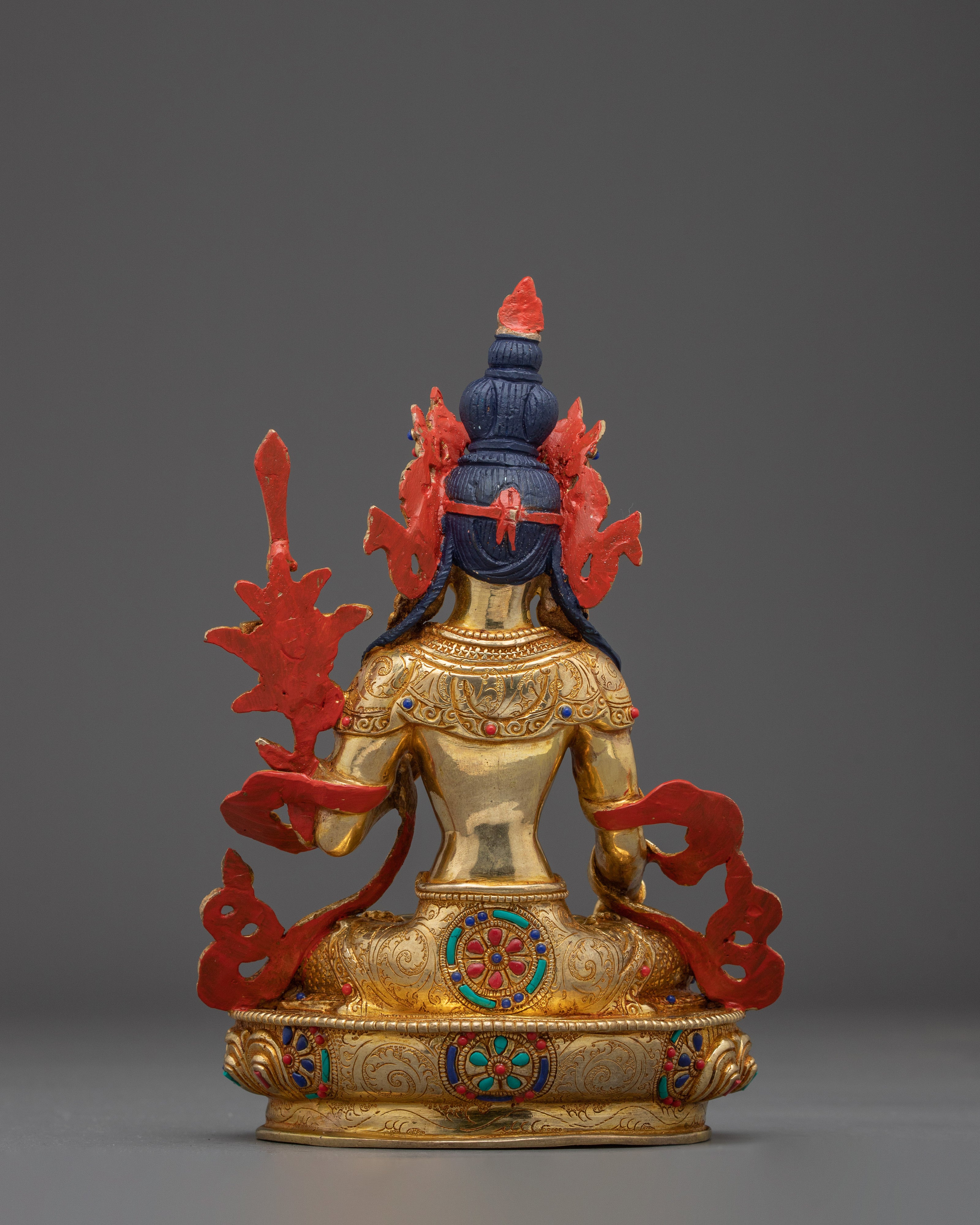 Manjushri, Wisdom Deity of Truth | Handcrafted Tibetan Statue