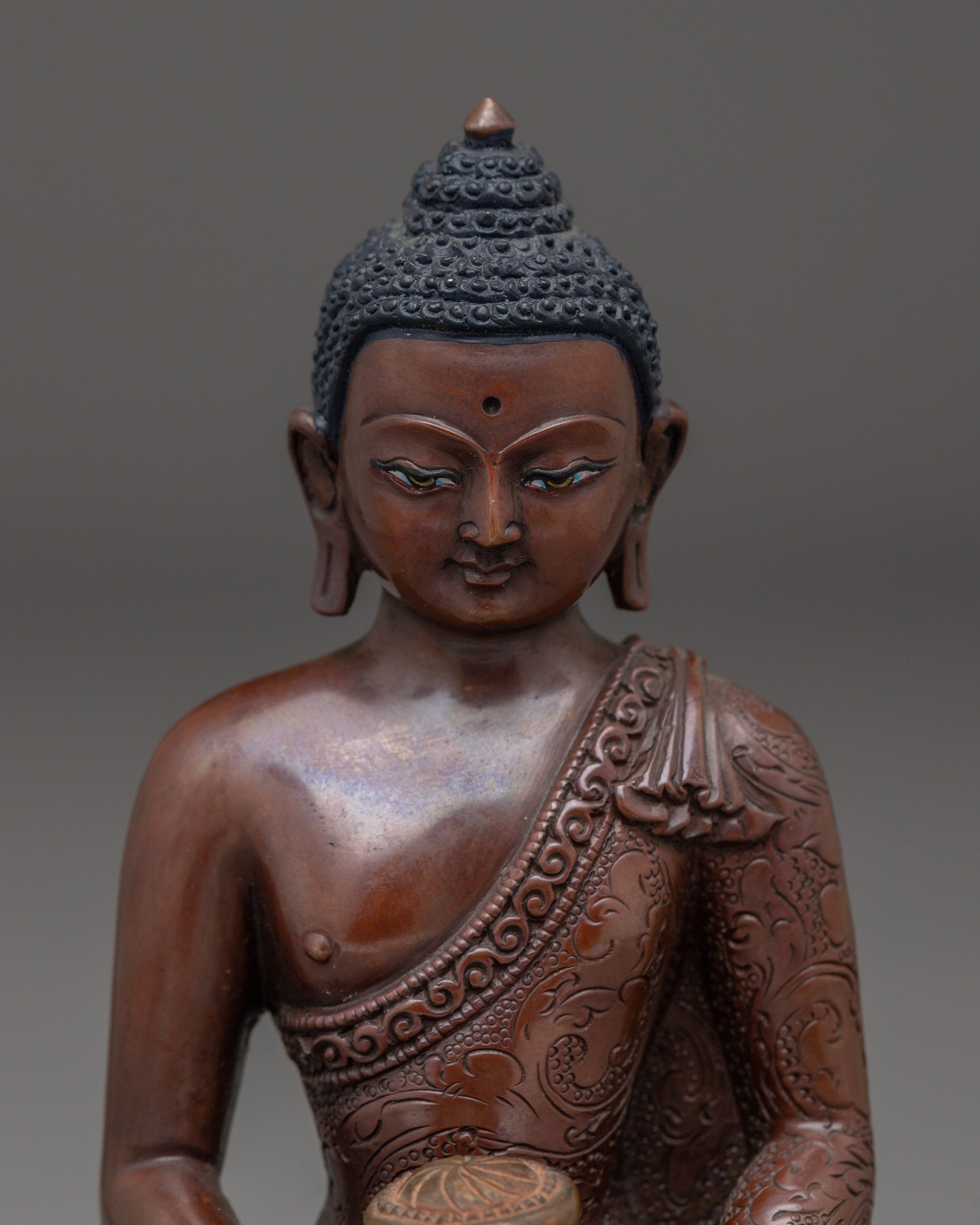Amitabha Buddha, Sukhavati Lord Figure | Nepali Artwork for Peaceful Mind