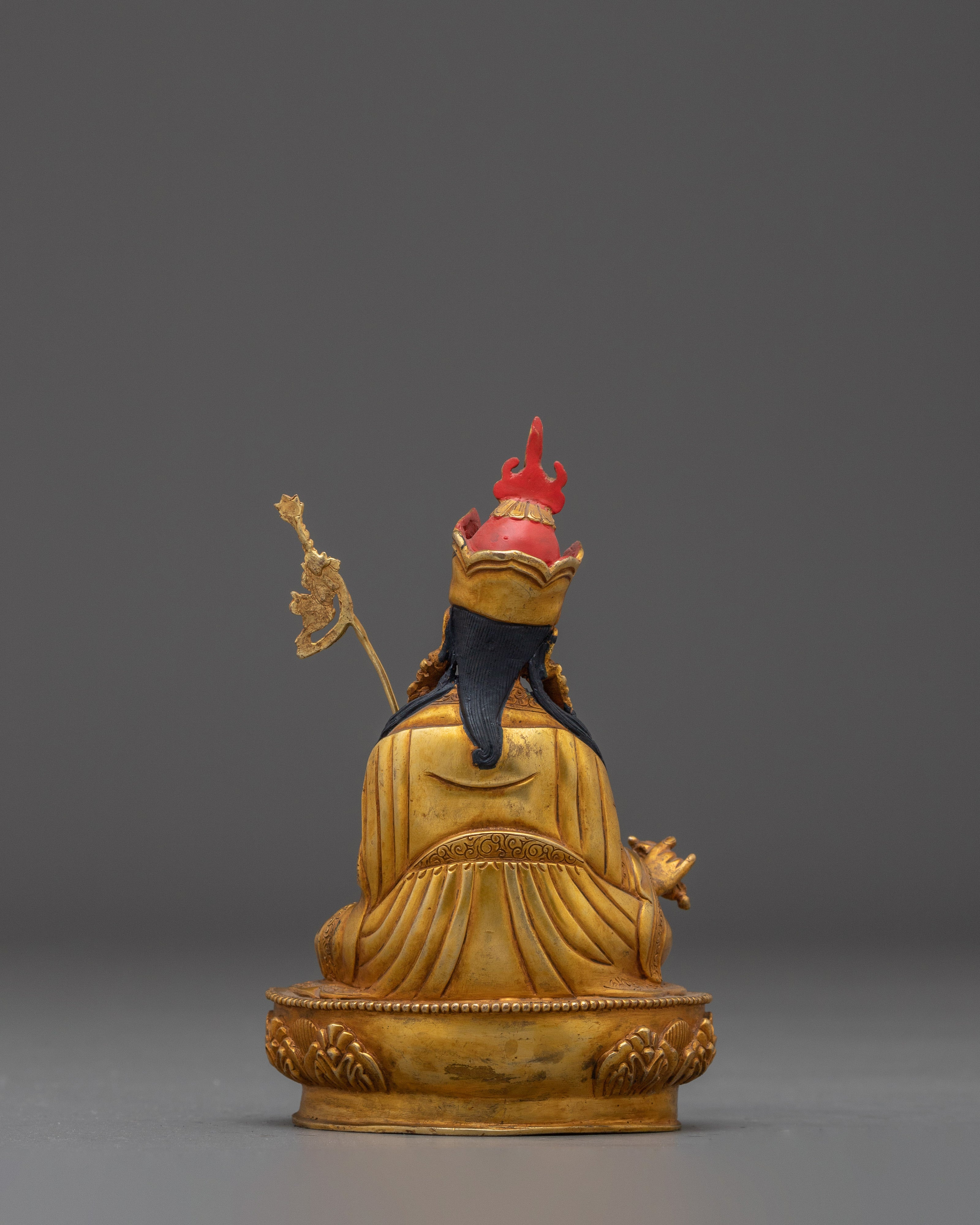 Guru Rinpoche, Enlightened Vajra Holder | Nepali Handcrafted Icon