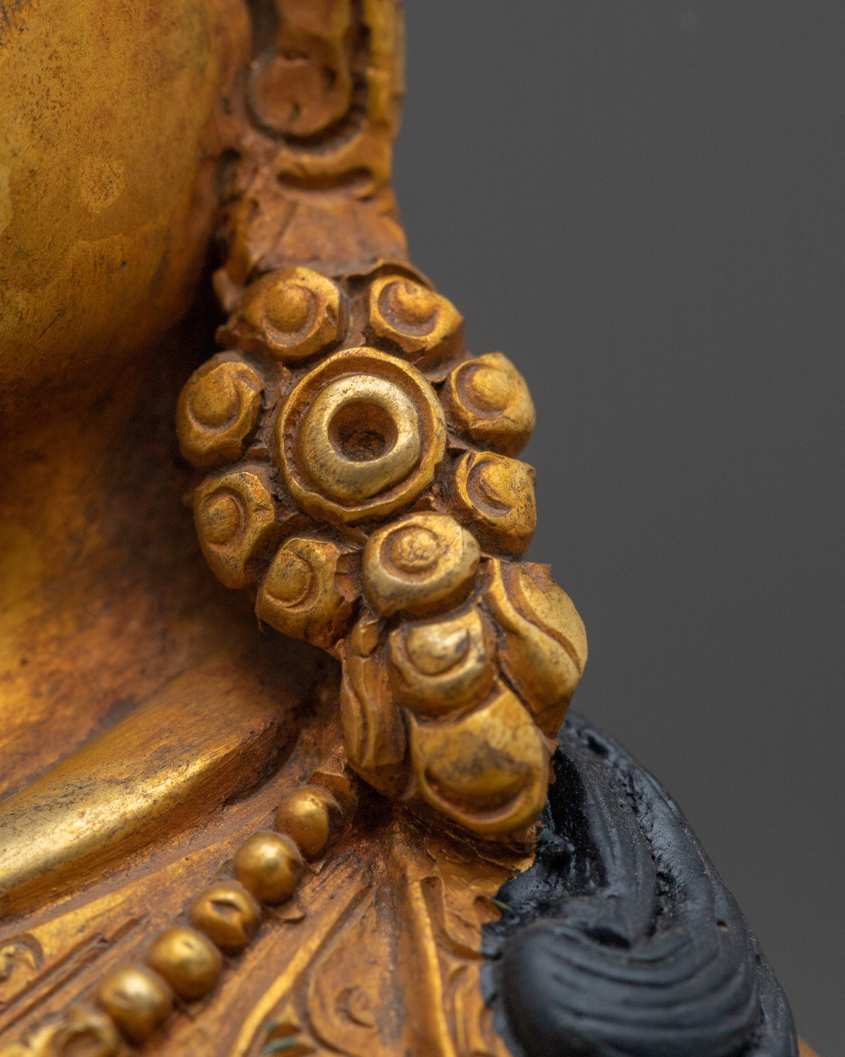 Guru Rinpoche, Enlightened Vajra Holder | Nepali Handcrafted Icon