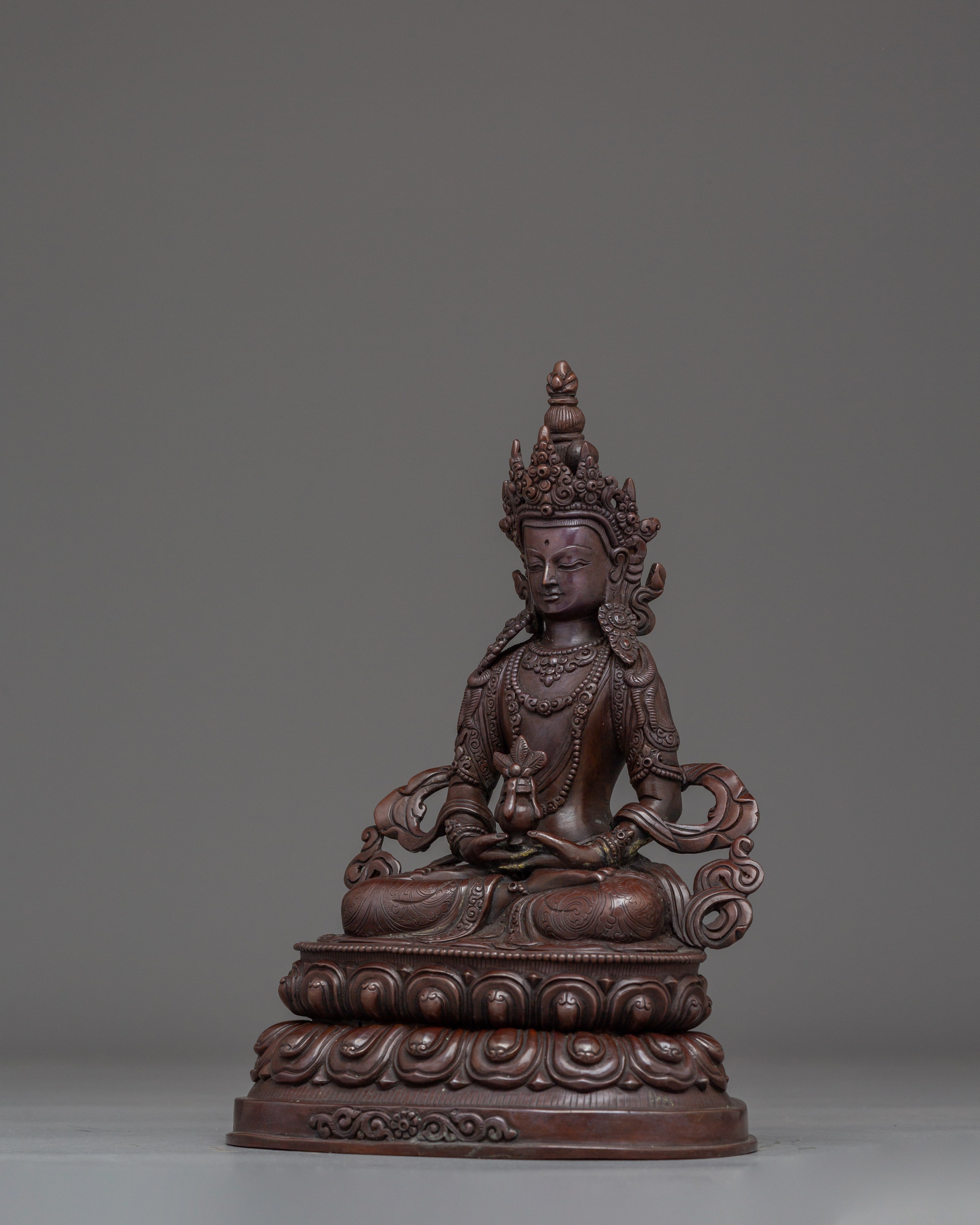 Amitayus Art, Buddha of Life | Handcrafted Tibetan Sculpture