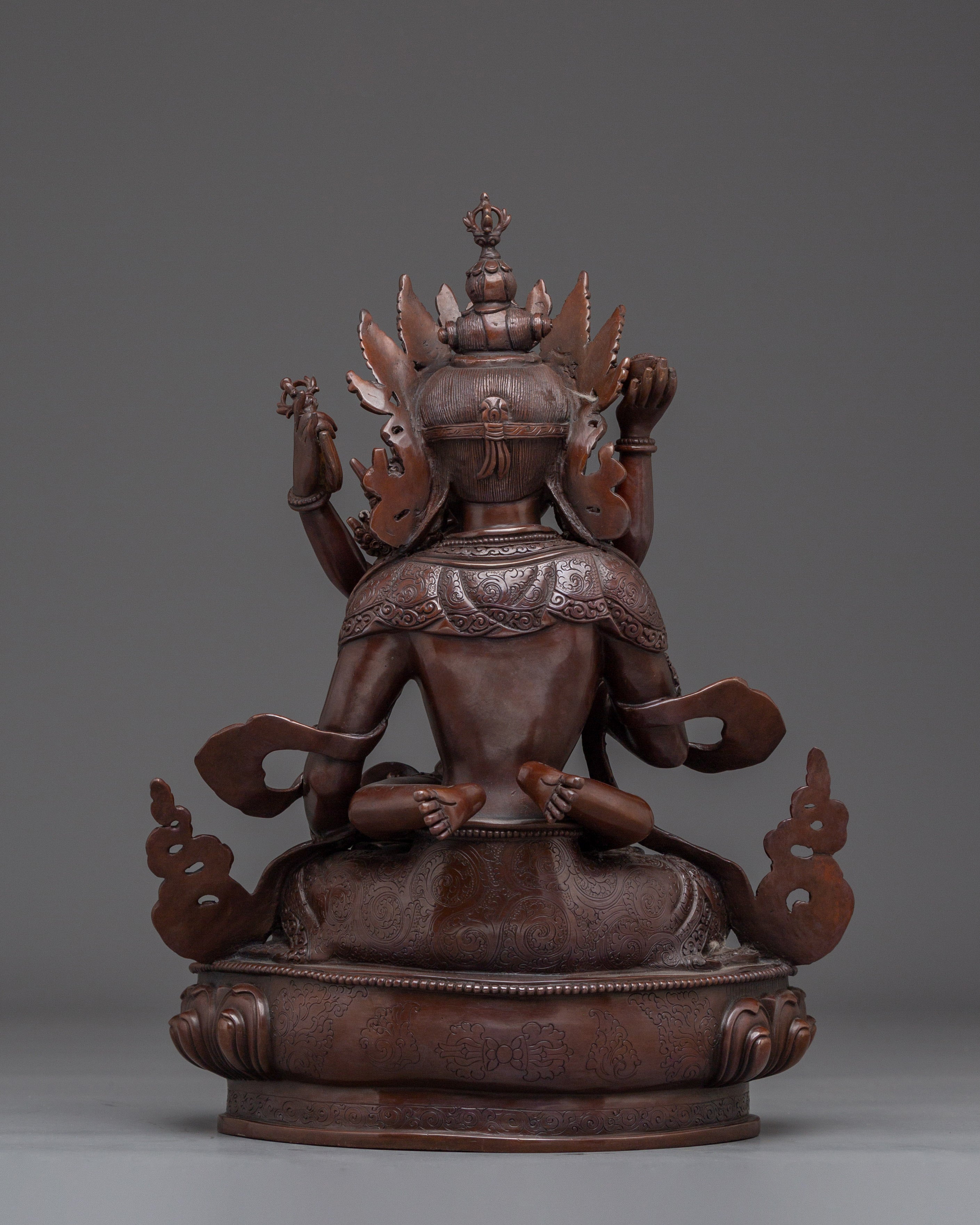 Dorje Sempa Art: Buddhist Purification Deity | Vajrasattva Sculpture