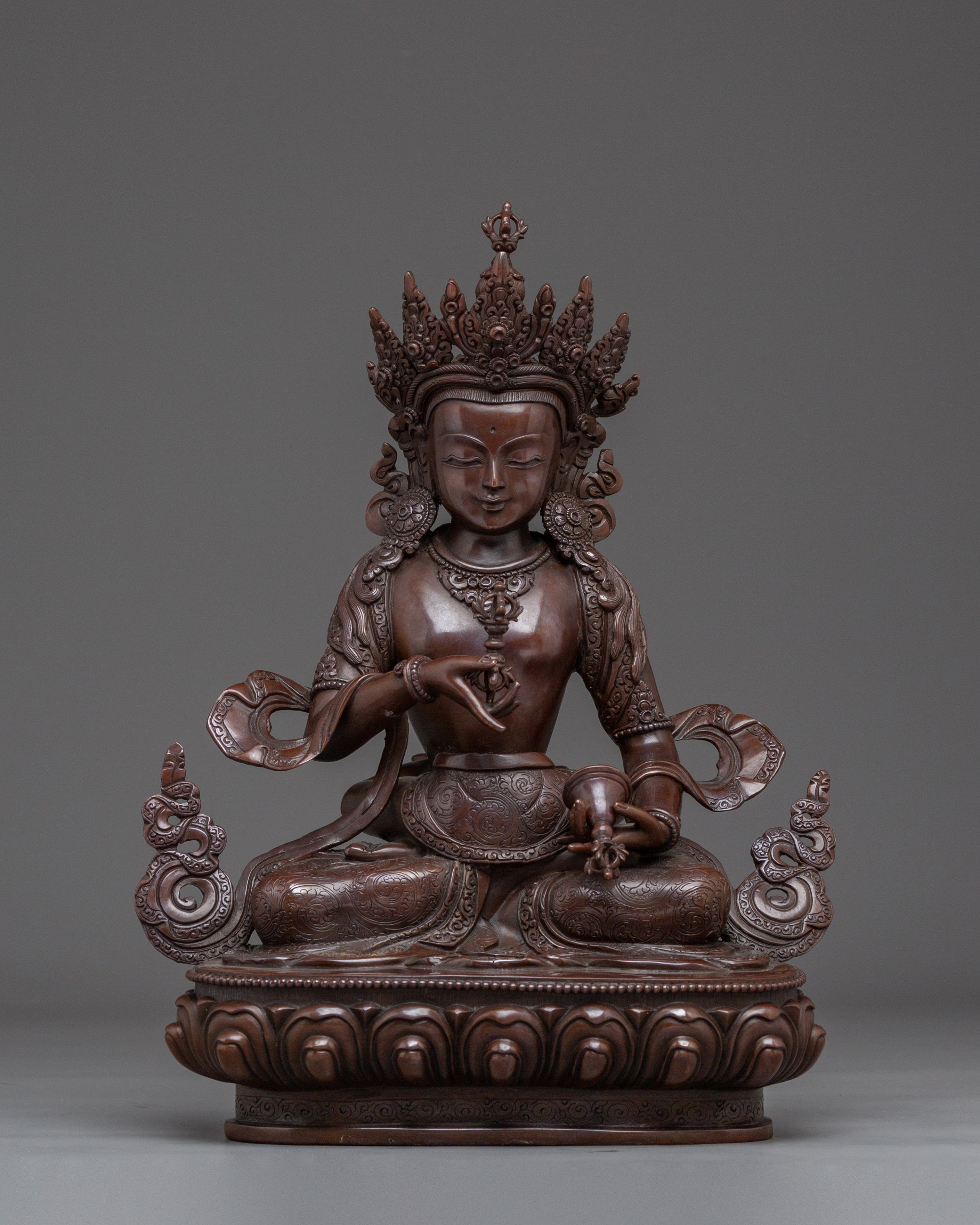 Dorje Sempa Art: Buddhist Purification Deity | Vajrasattva Sculpture
