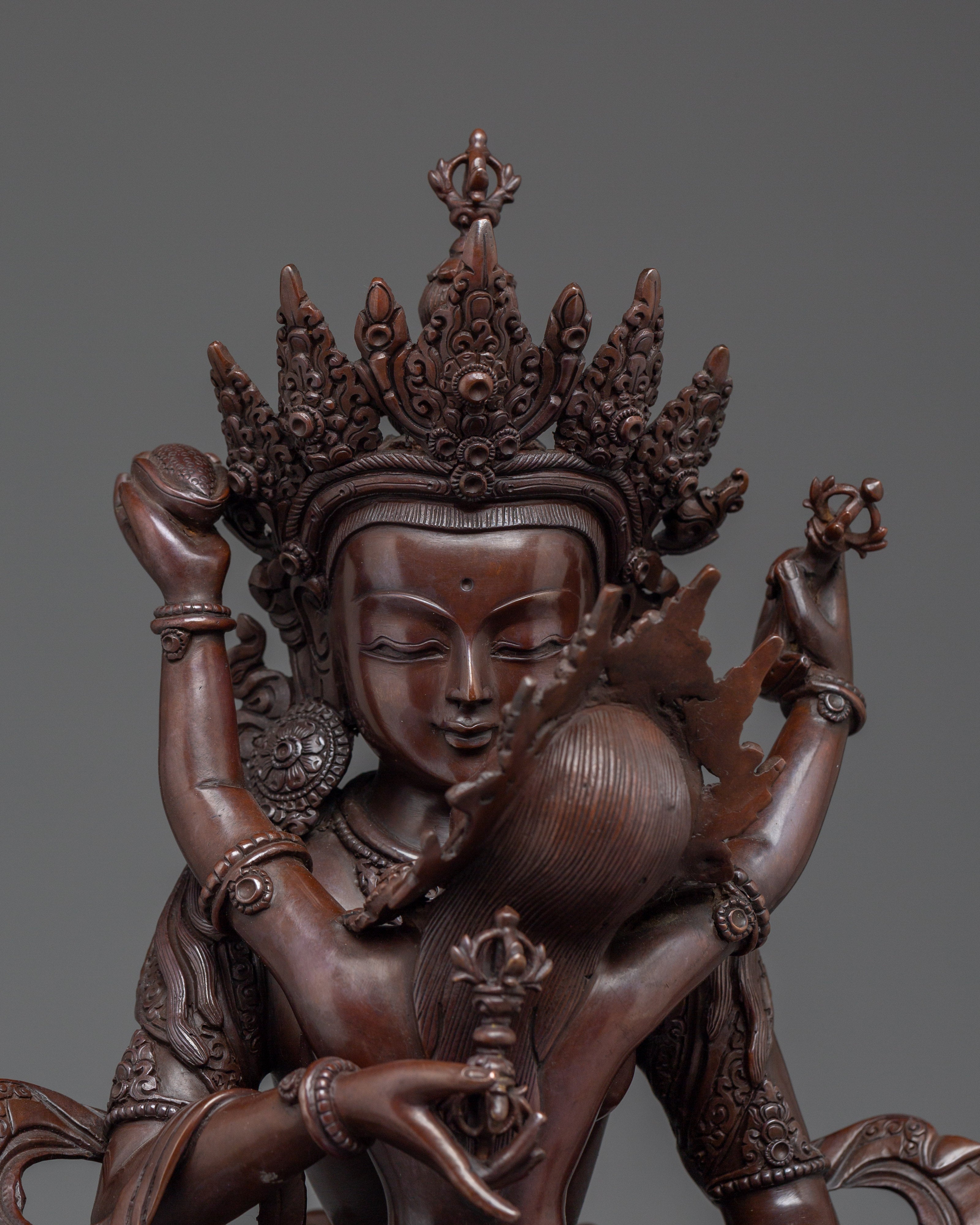 Dorje Sempa Art: Buddhist Purification Deity | Vajrasattva Sculpture