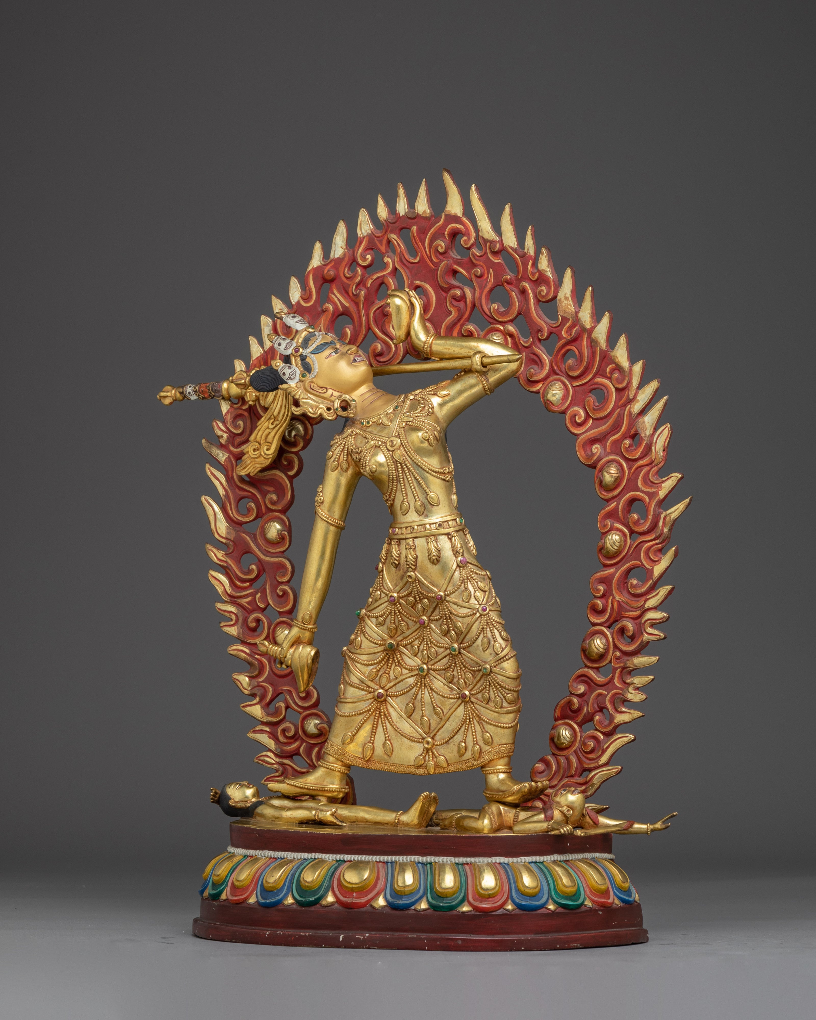Sacred Vajrayogini Sculpture | Handcrafted Nepali Icon