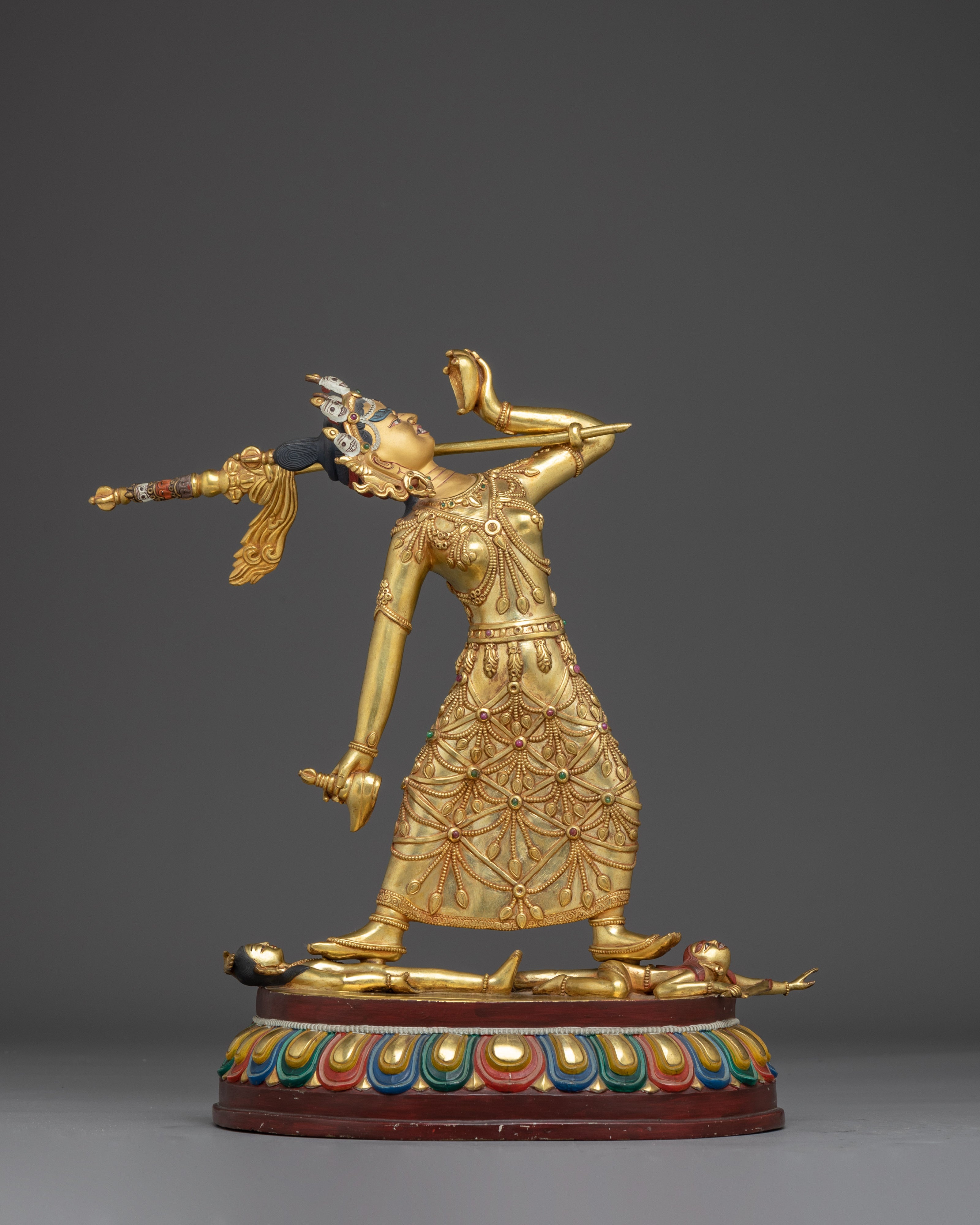 Sacred Vajrayogini Sculpture | Handcrafted Nepali Icon