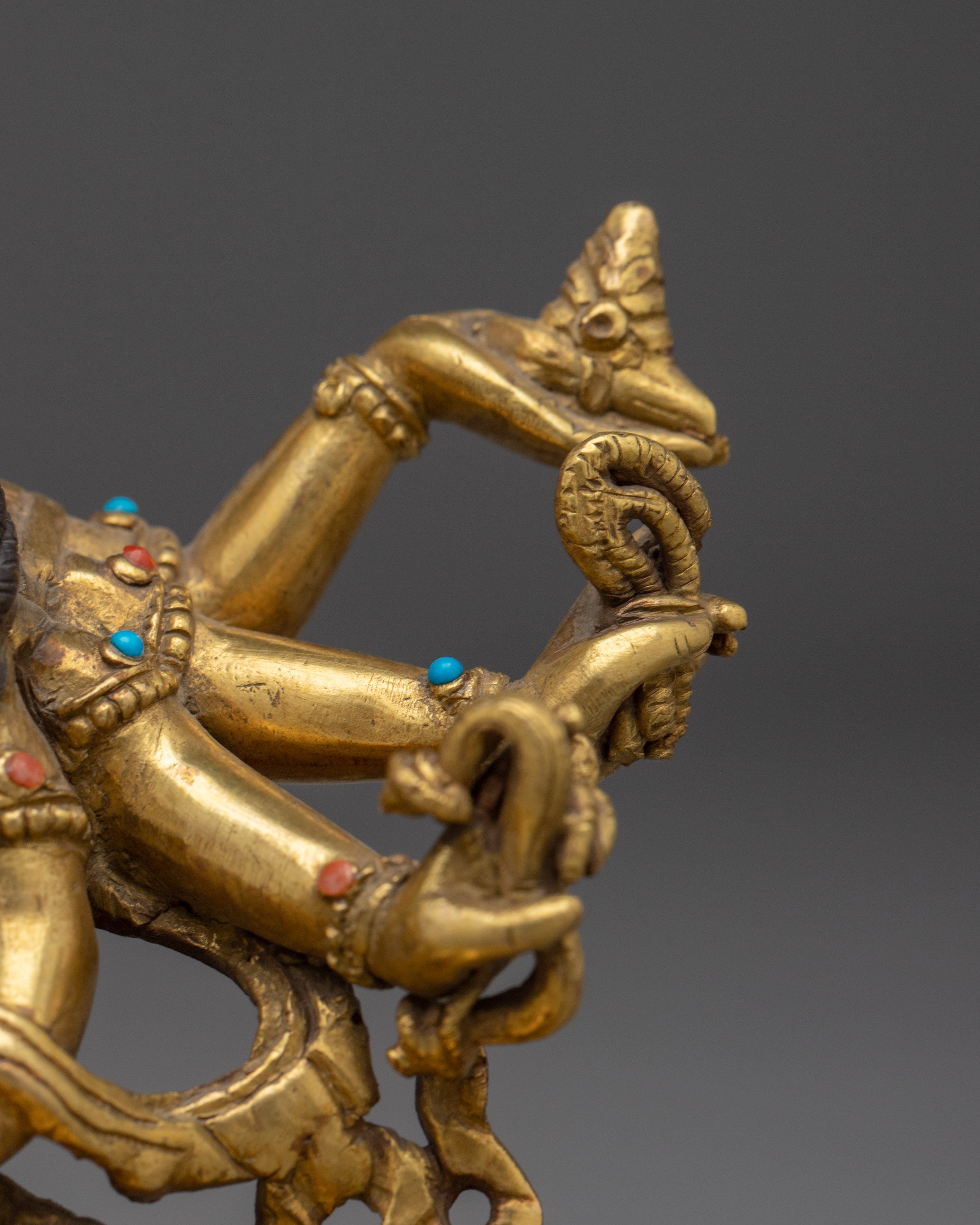 Golden Art of Maha Vajrasattva | Tibetan Artwork