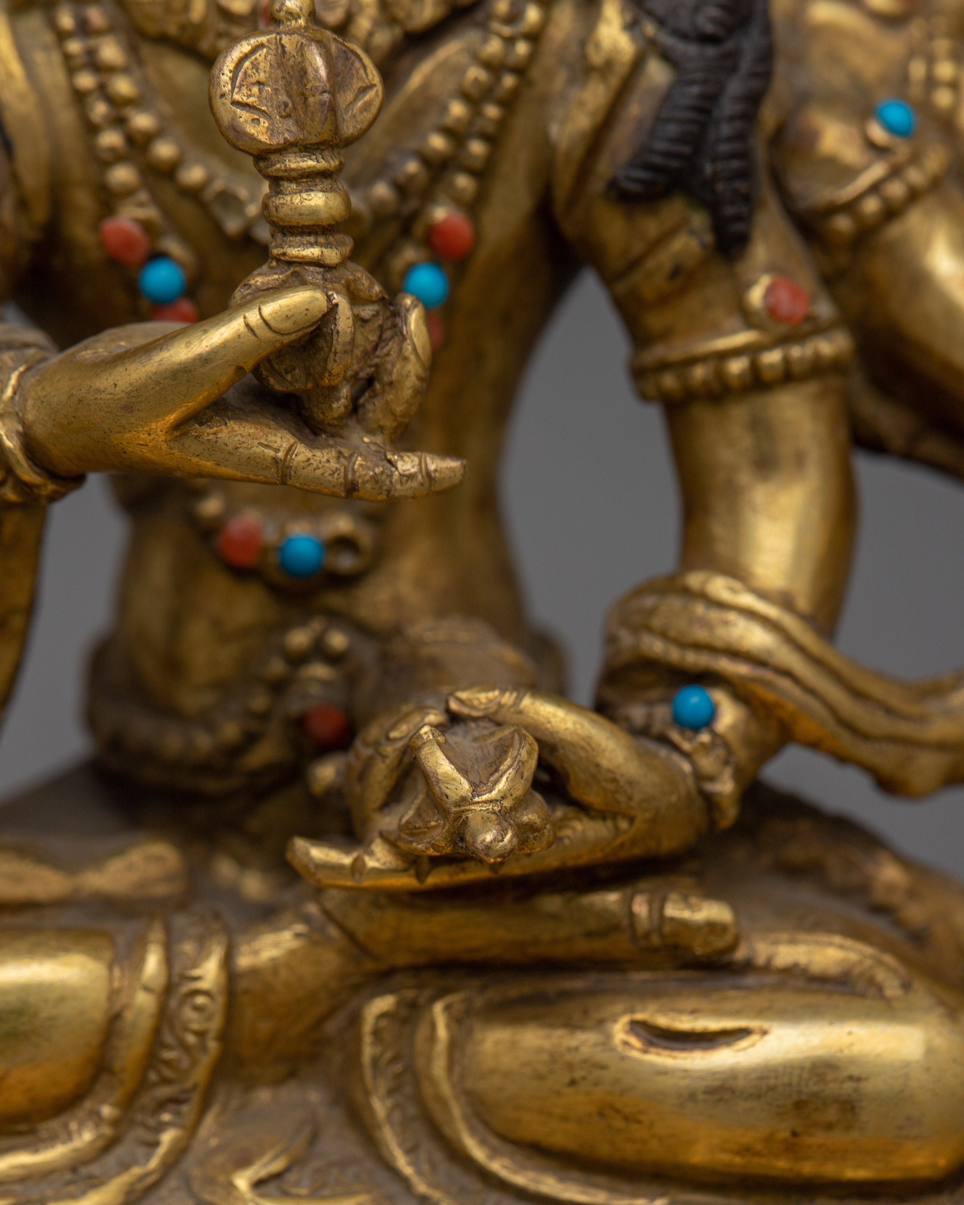 Golden Art of Maha Vajrasattva | Tibetan Artwork