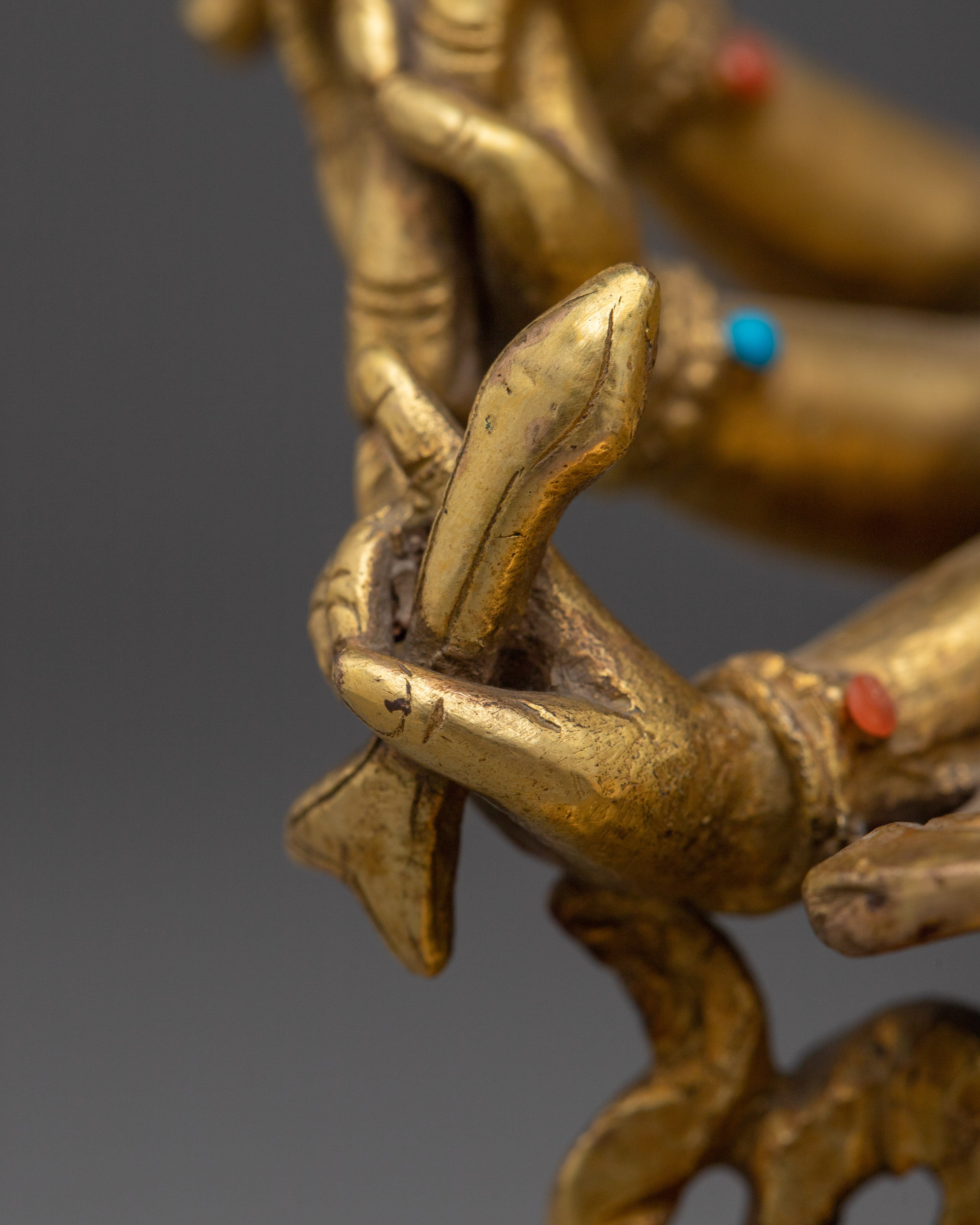 Golden Art of Maha Vajrasattva | Tibetan Artwork