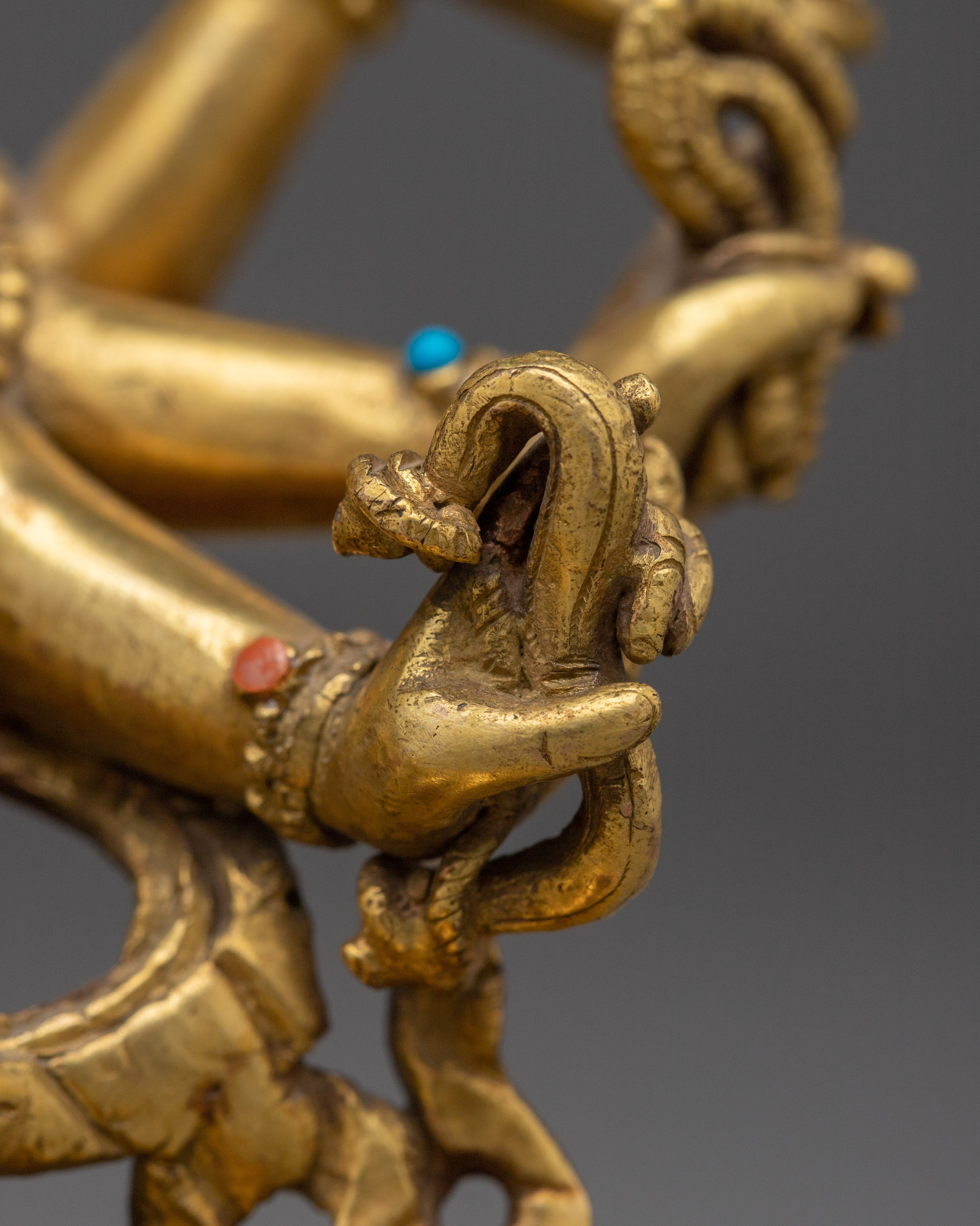 Golden Art of Maha Vajrasattva | Tibetan Artwork