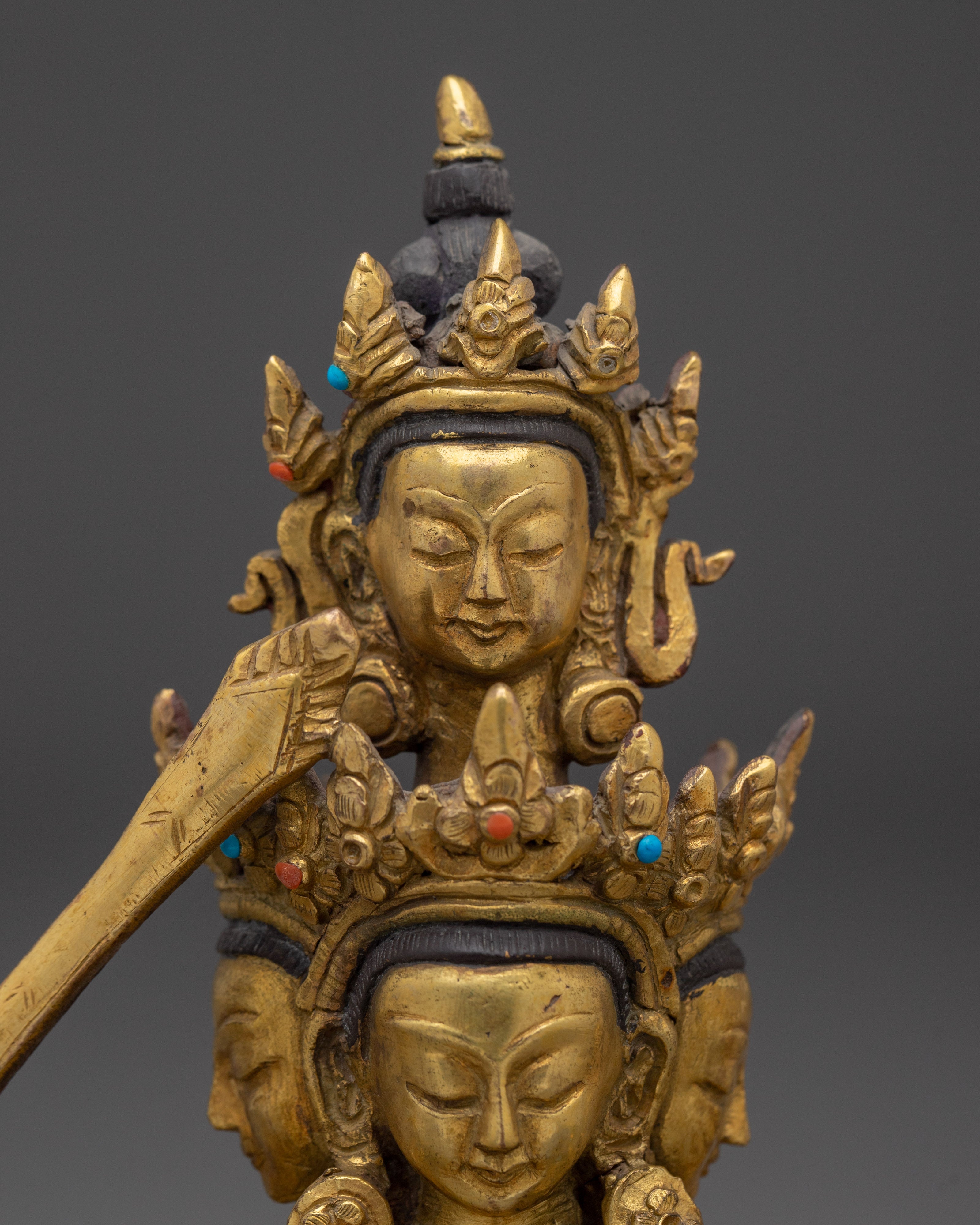 Golden Art of Maha Vajrasattva | Tibetan Artwork