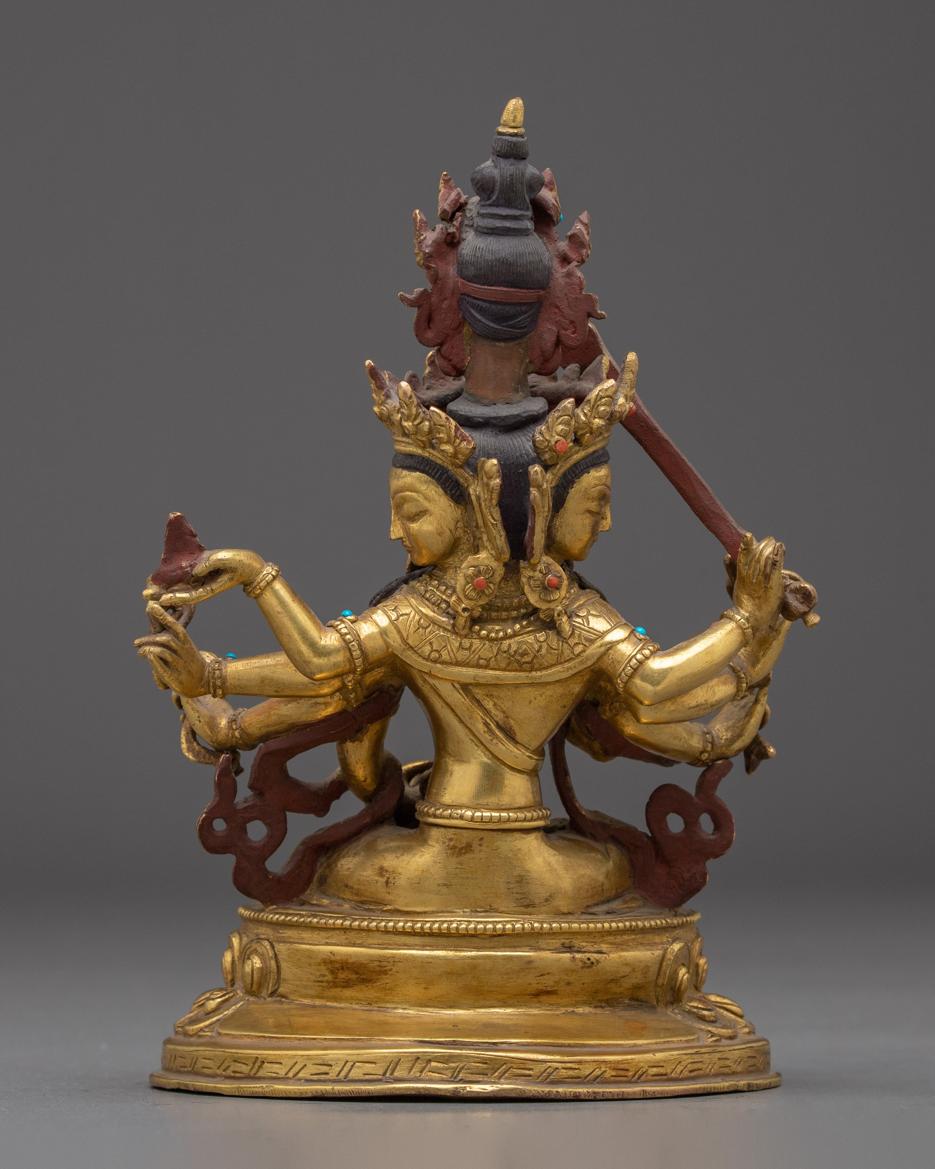Golden Art of Maha Vajrasattva | Tibetan Artwork