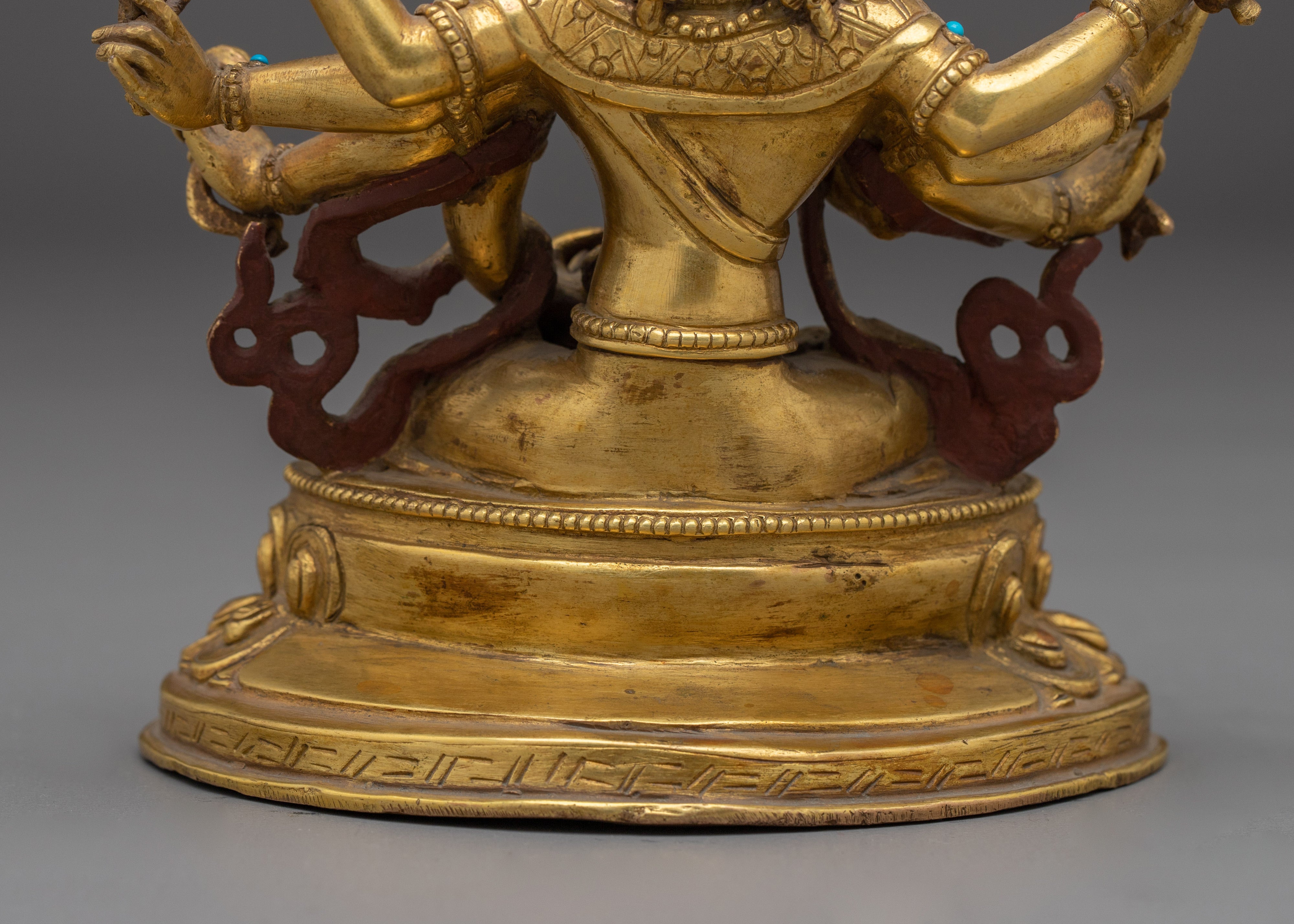 Golden Art of Maha Vajrasattva | Tibetan Artwork