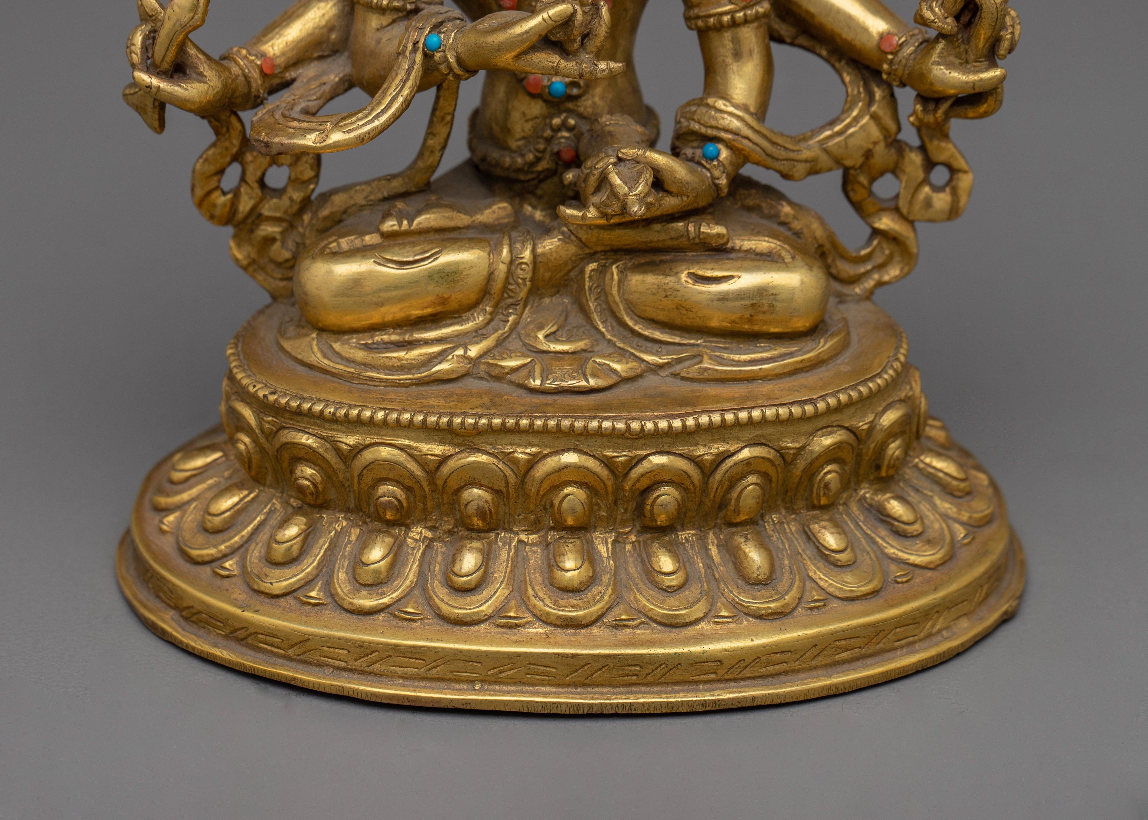 Golden Art of Maha Vajrasattva | Tibetan Artwork