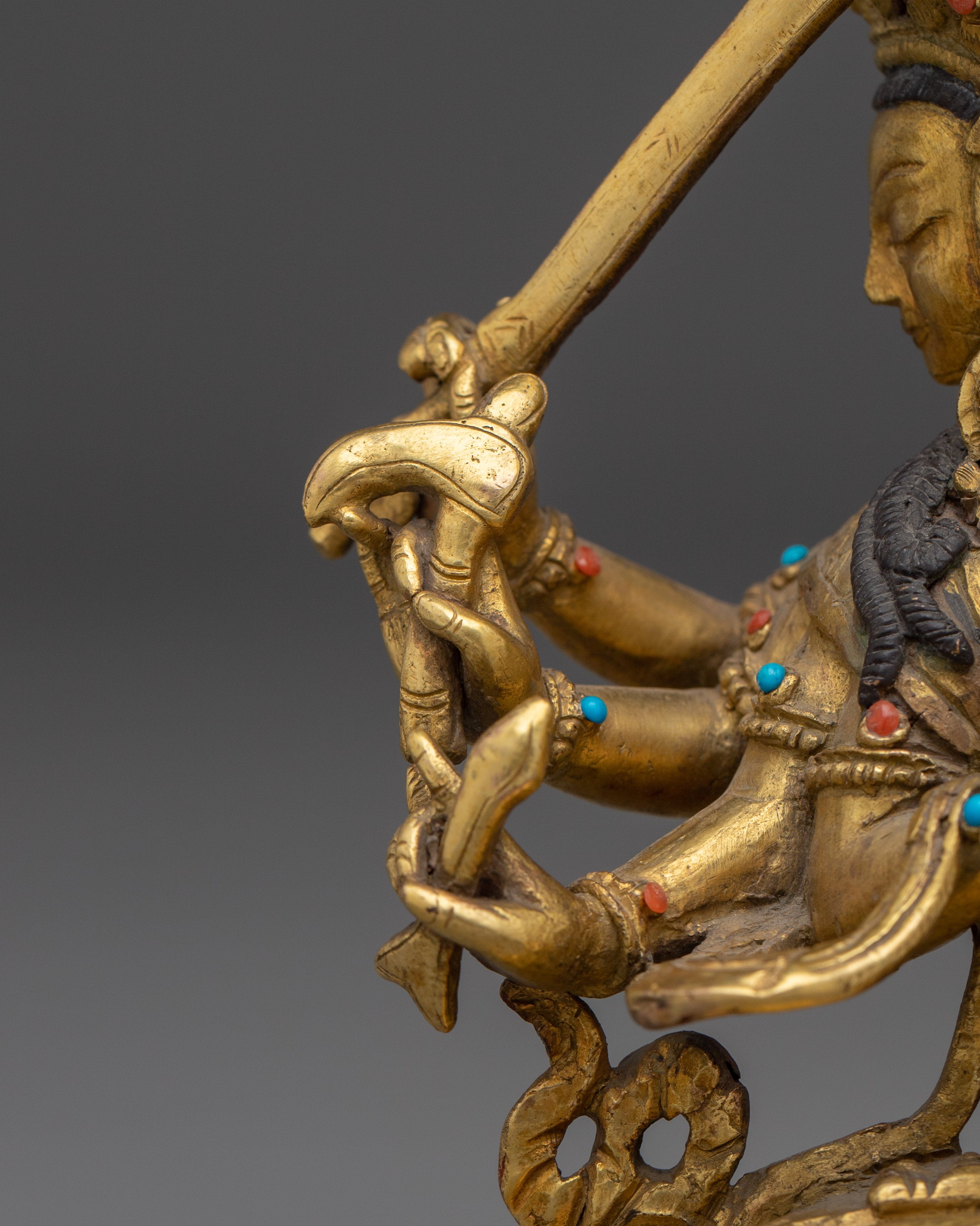 Golden Art of Maha Vajrasattva | Tibetan Artwork